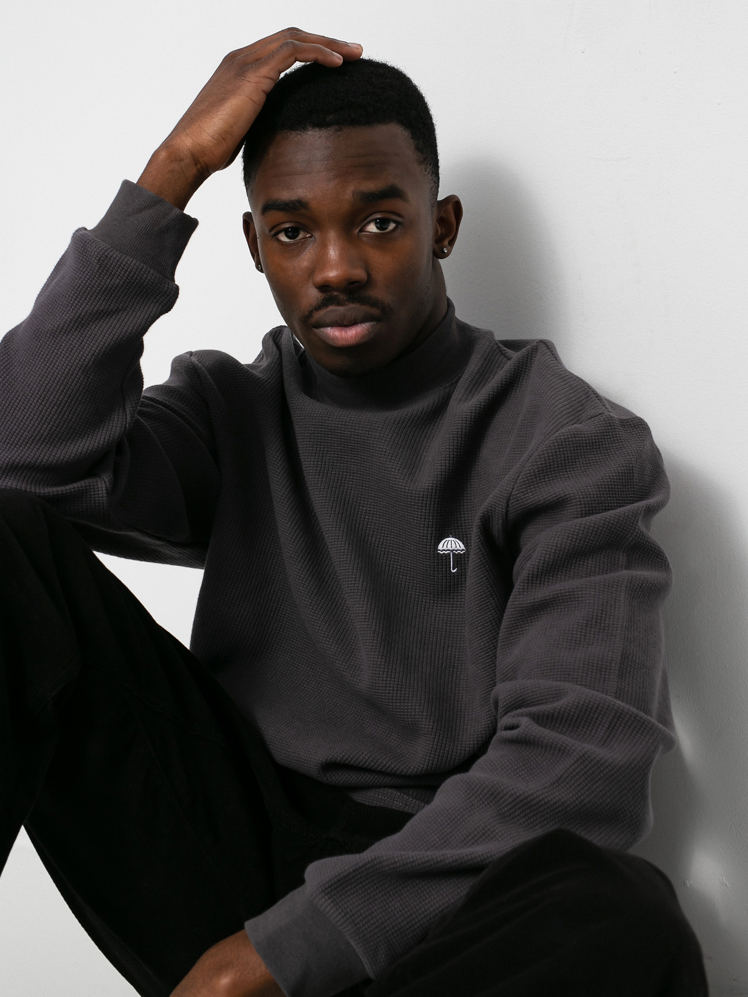 Longsleeve Helas Raised (dark grey)
