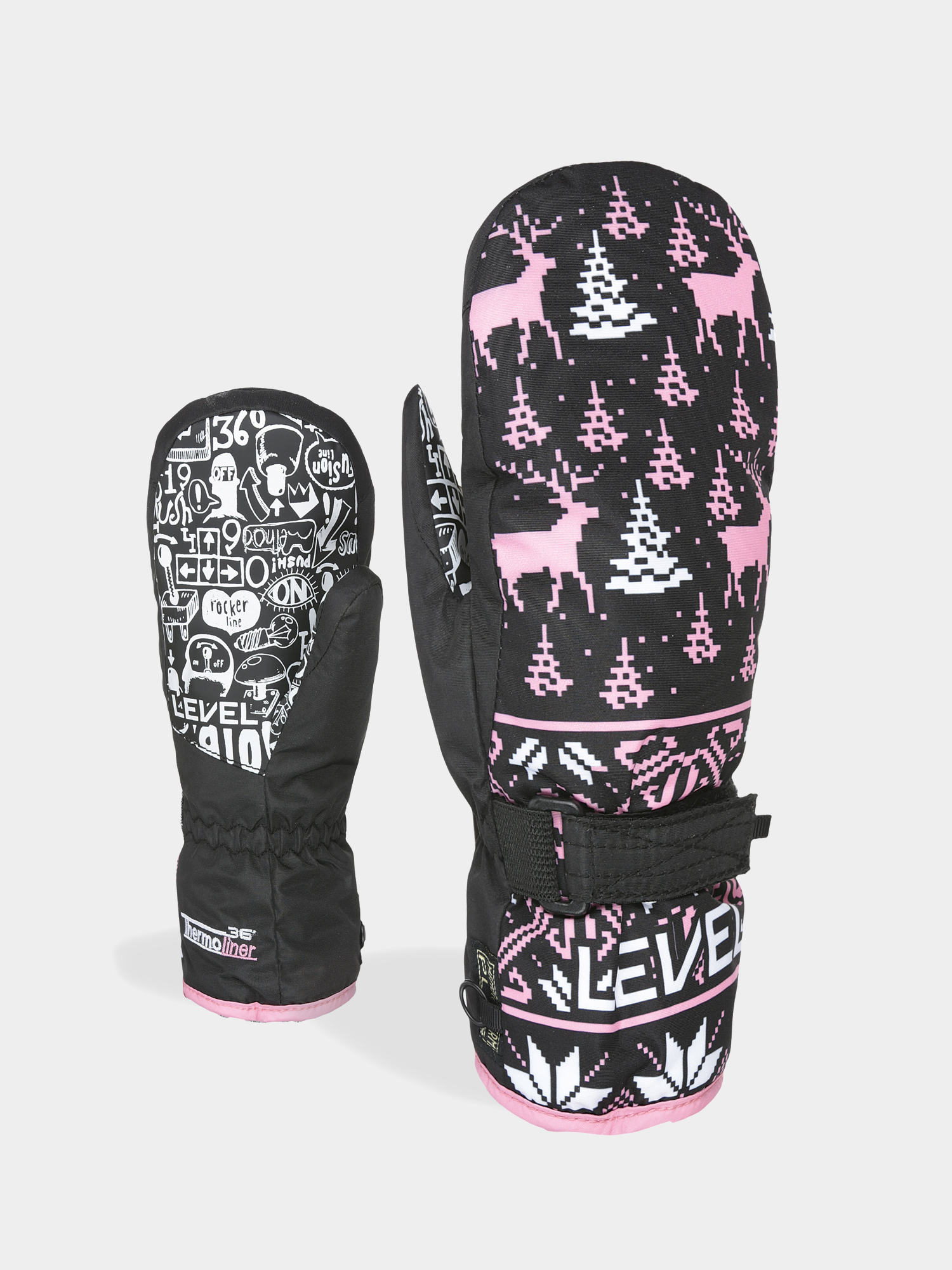 Rękawice Level Junior Mitt JR (pk black)