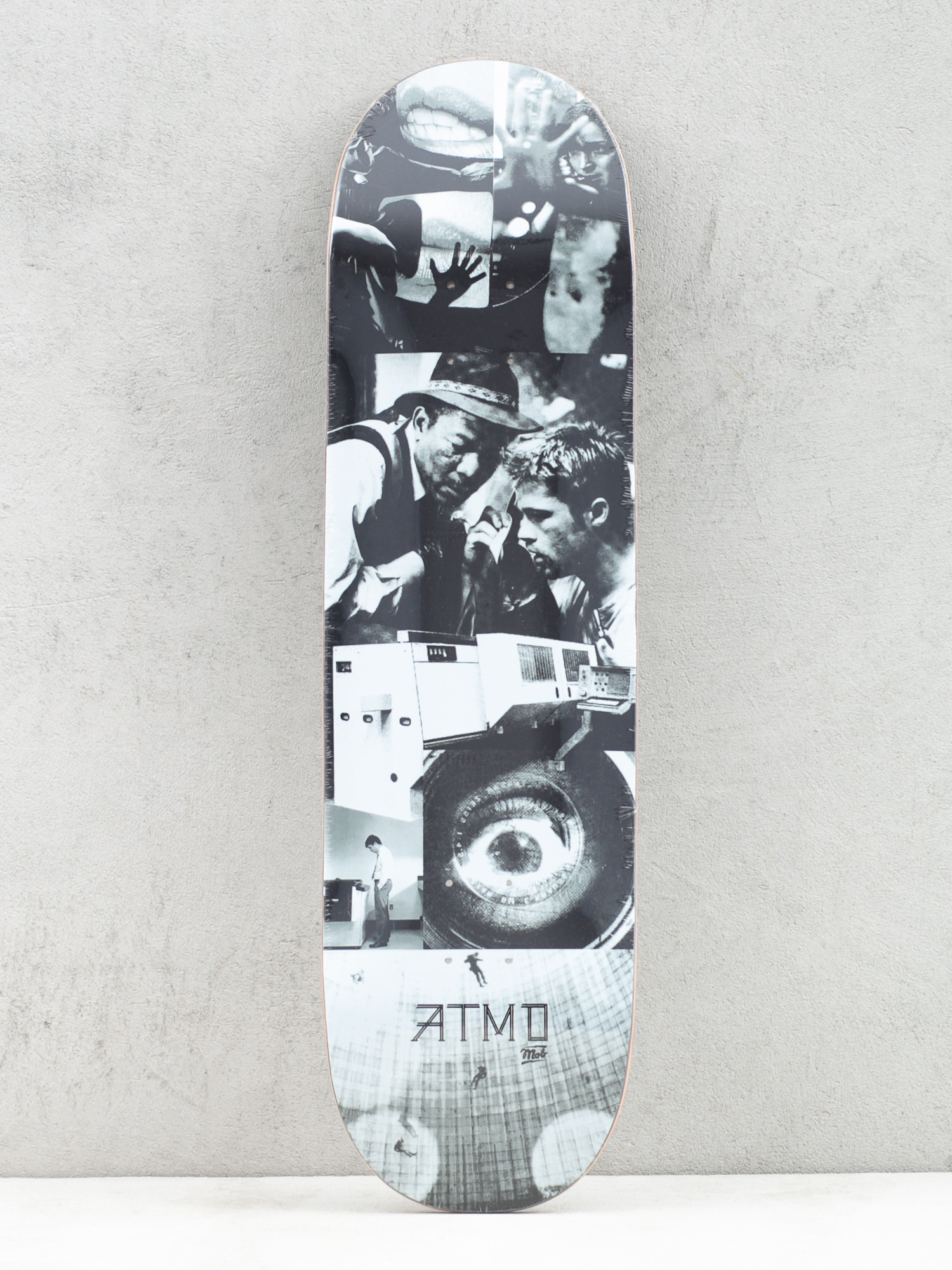 Deck Mob Skateboards Atmo Intercom (black/white)