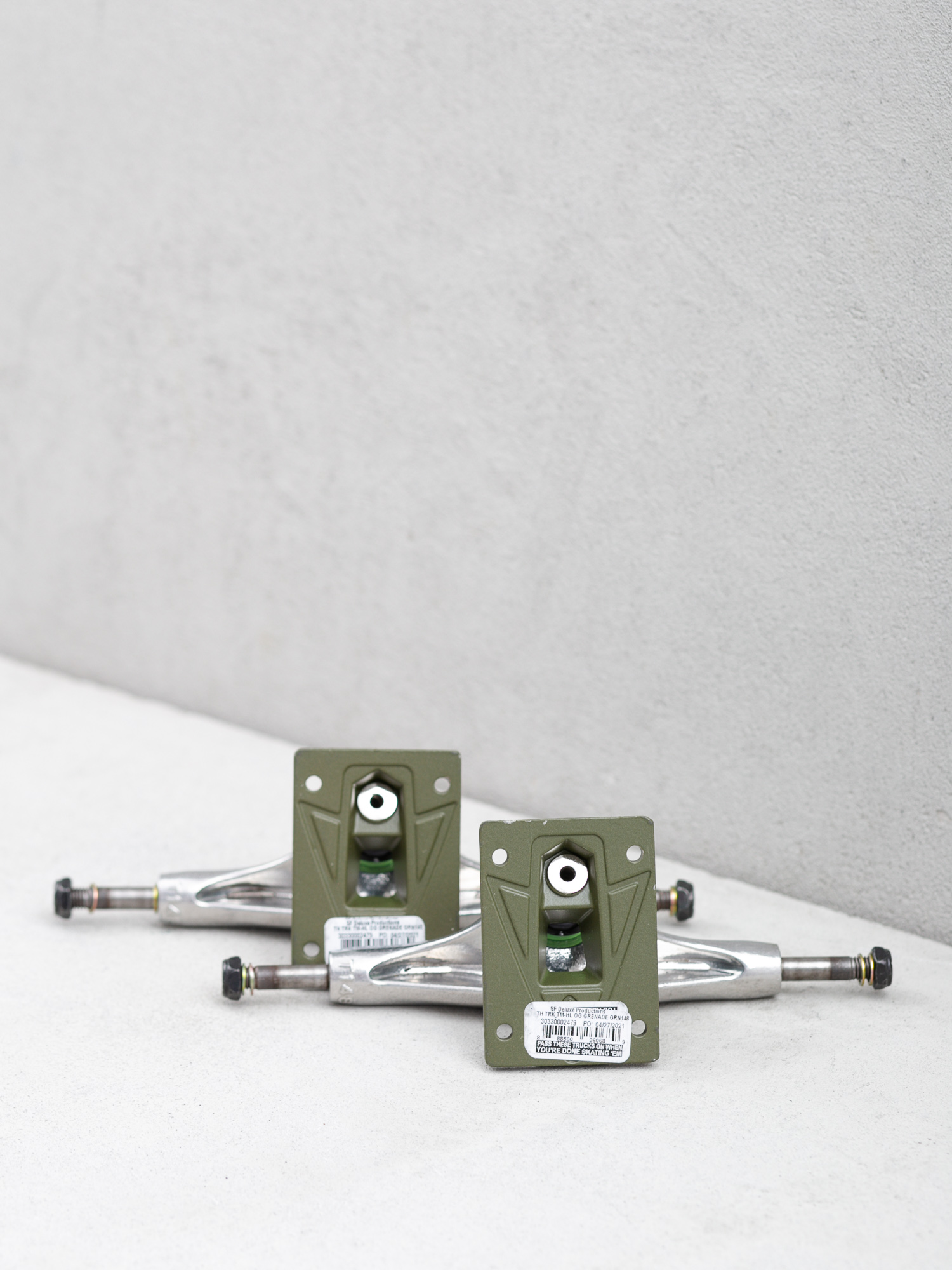 Traki Thunder Og Grenade HL (silver/military green)