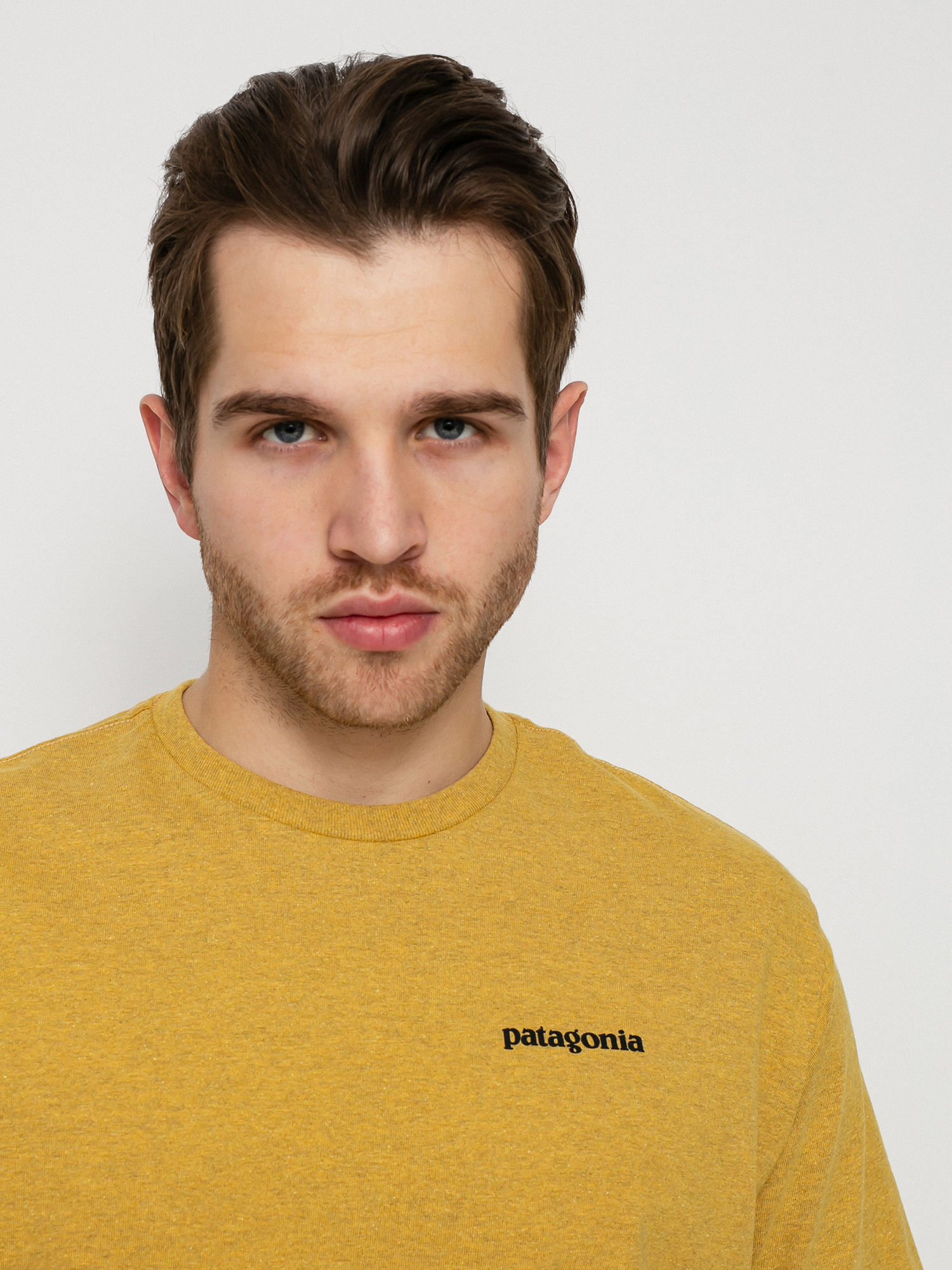 T-shirt Patagonia P 6 Logo Responsibili (hawk gold)