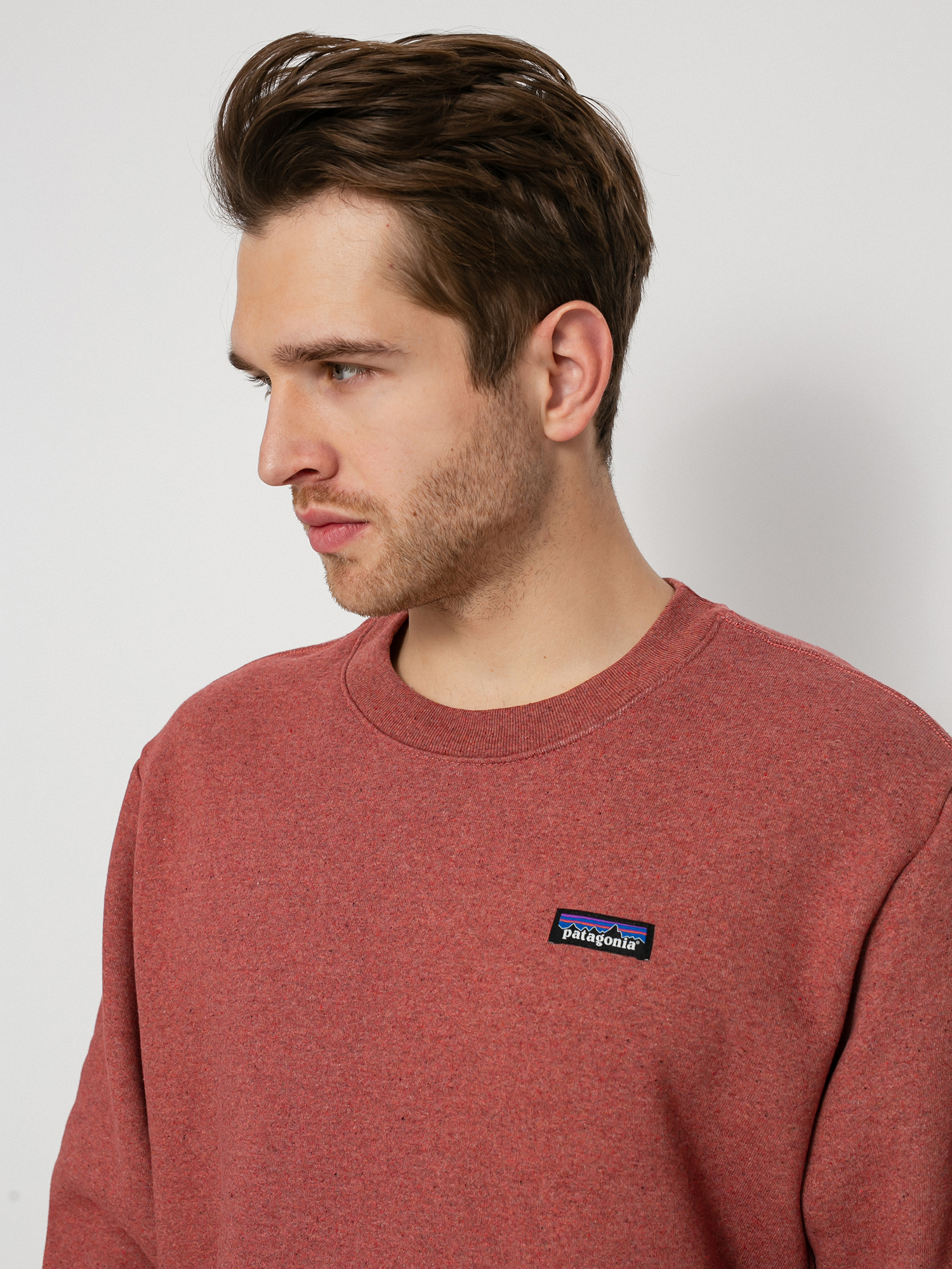 Bluza Patagonia Label Uprisal Crew (rosehip)