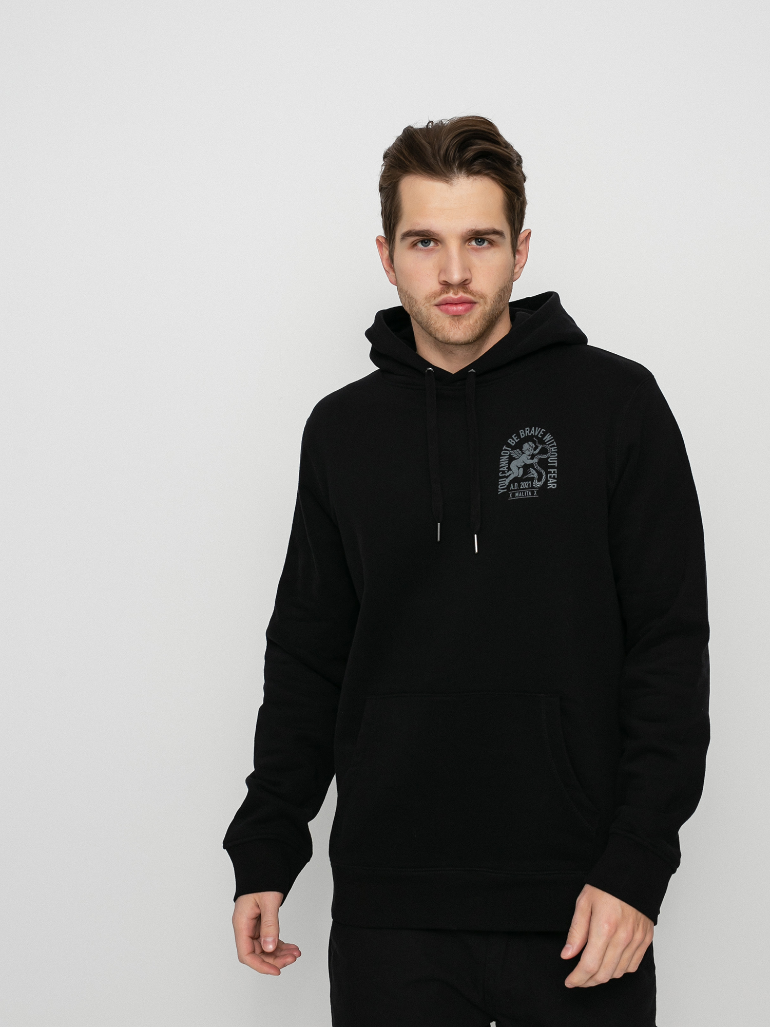 Bluza z kapturem Malita Angel HD (black)