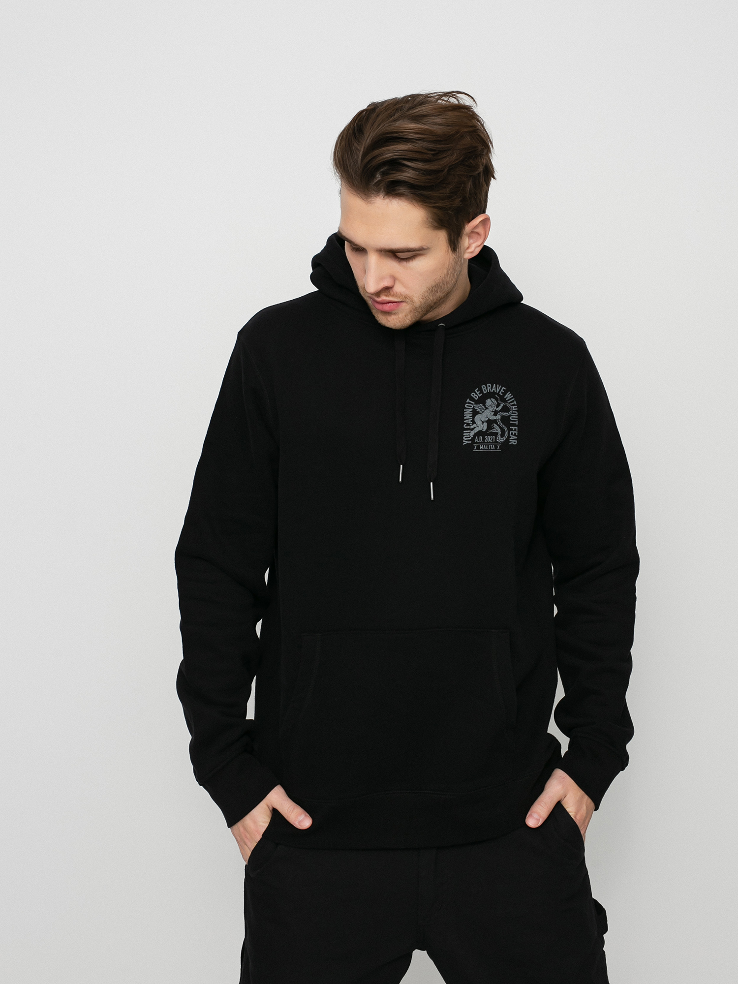 Bluza z kapturem Malita Angel HD (black)