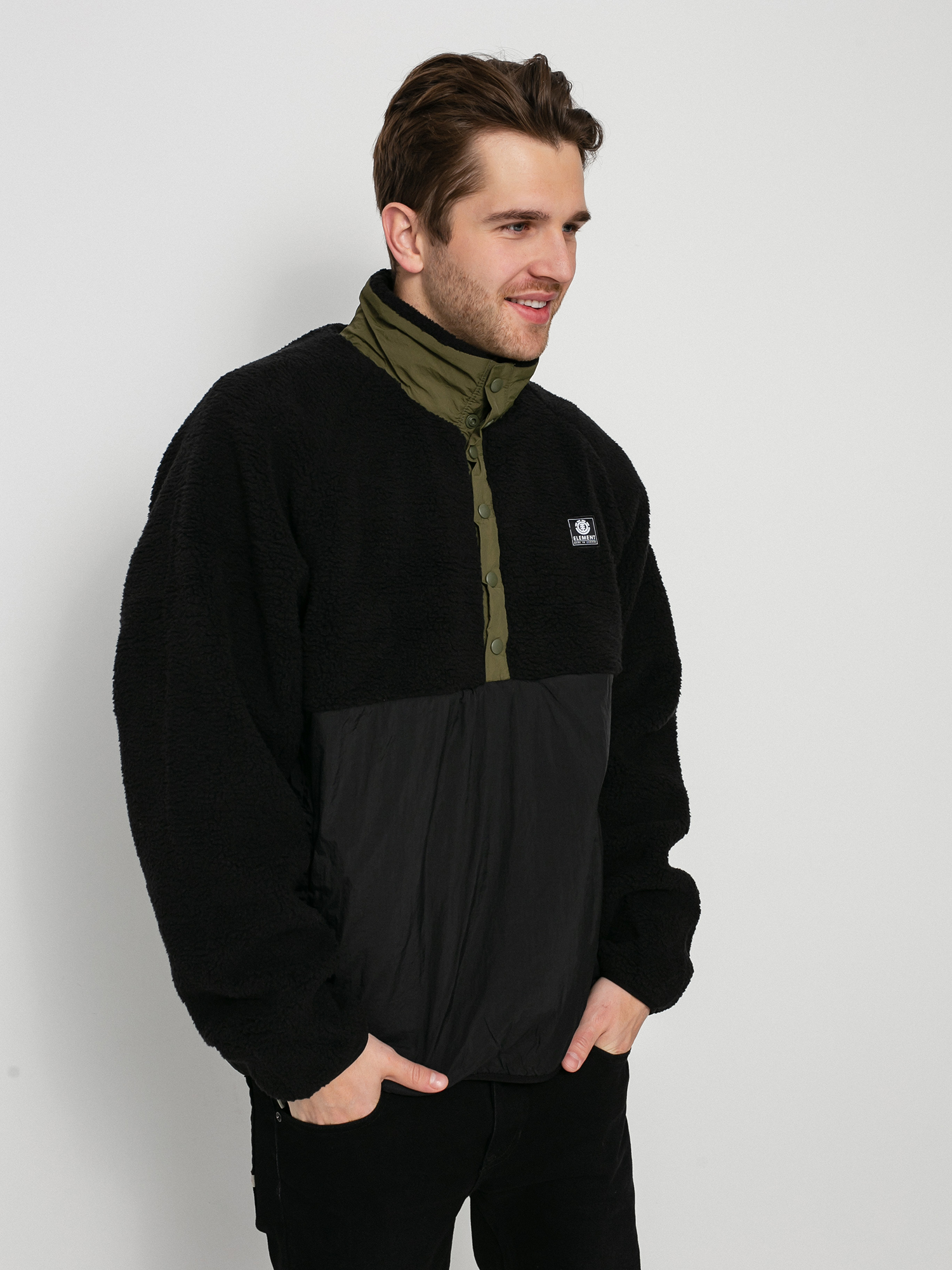 Bluza Element Mountain Sherpa 1/4 (flint black)