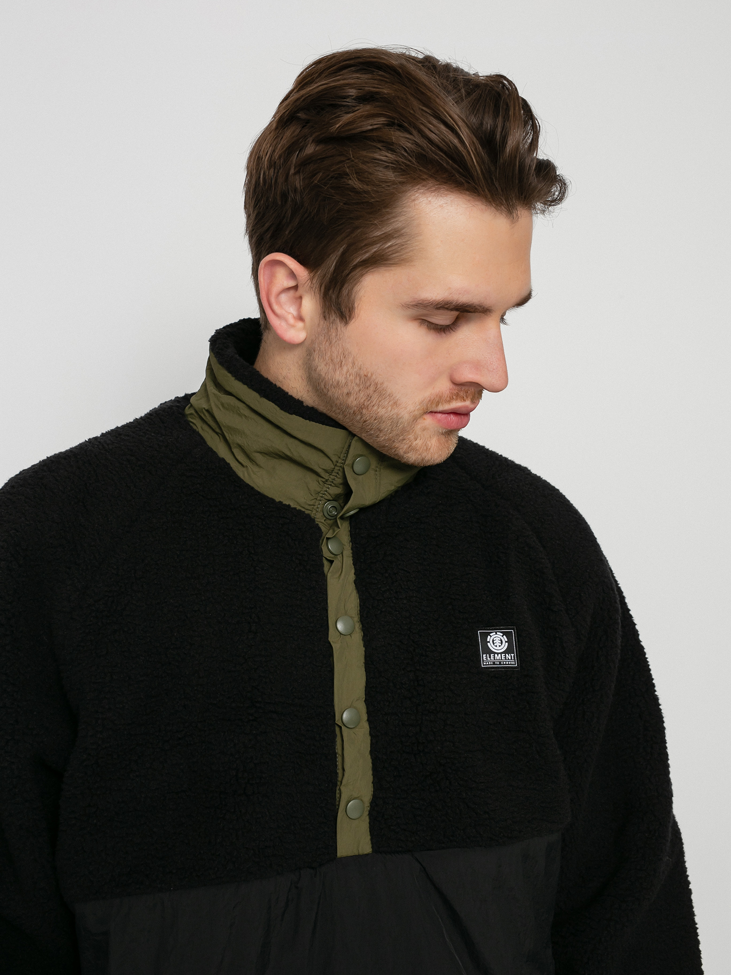 Bluza Element Mountain Sherpa 1/4 (flint black)