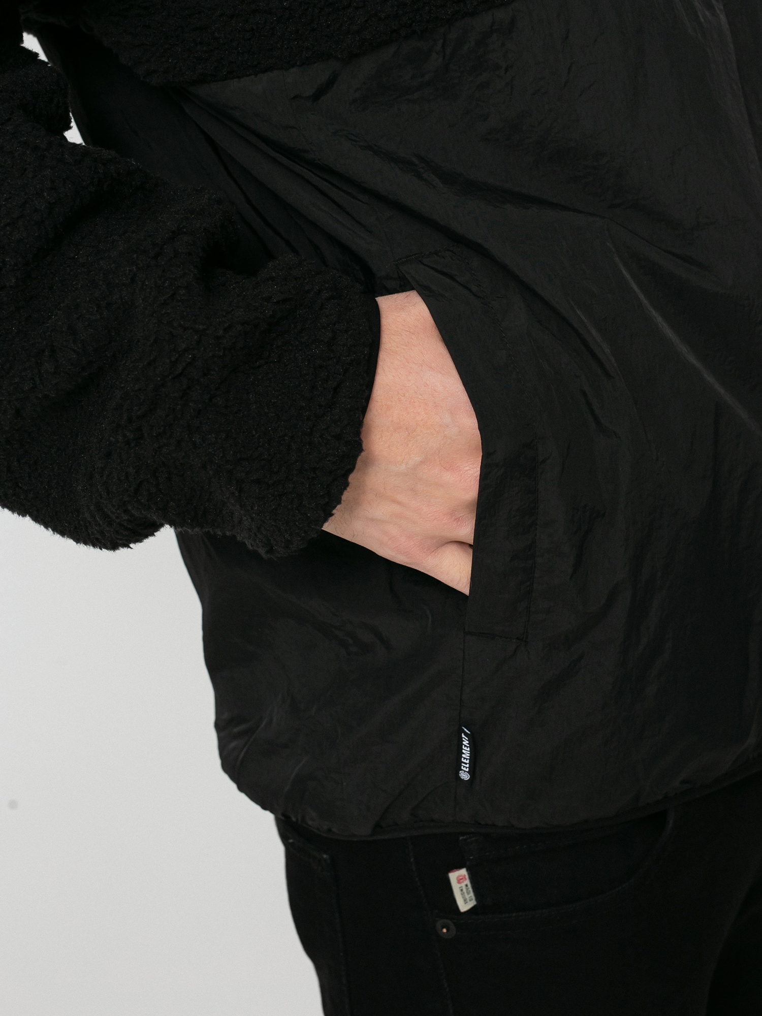 Bluza Element Mountain Sherpa 1/4 (flint black)