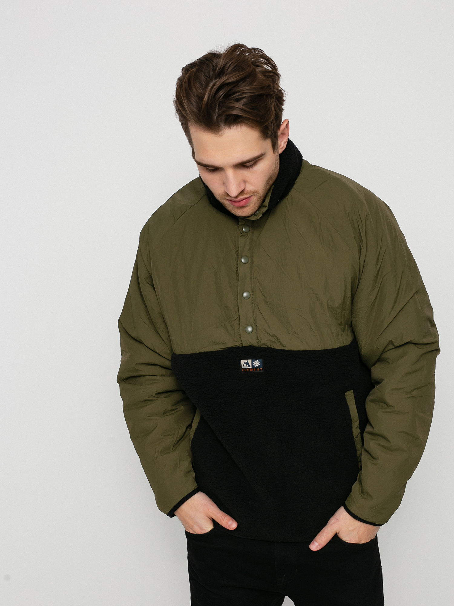 Bluza Element Mountain Sherpa 1/4 (flint black)