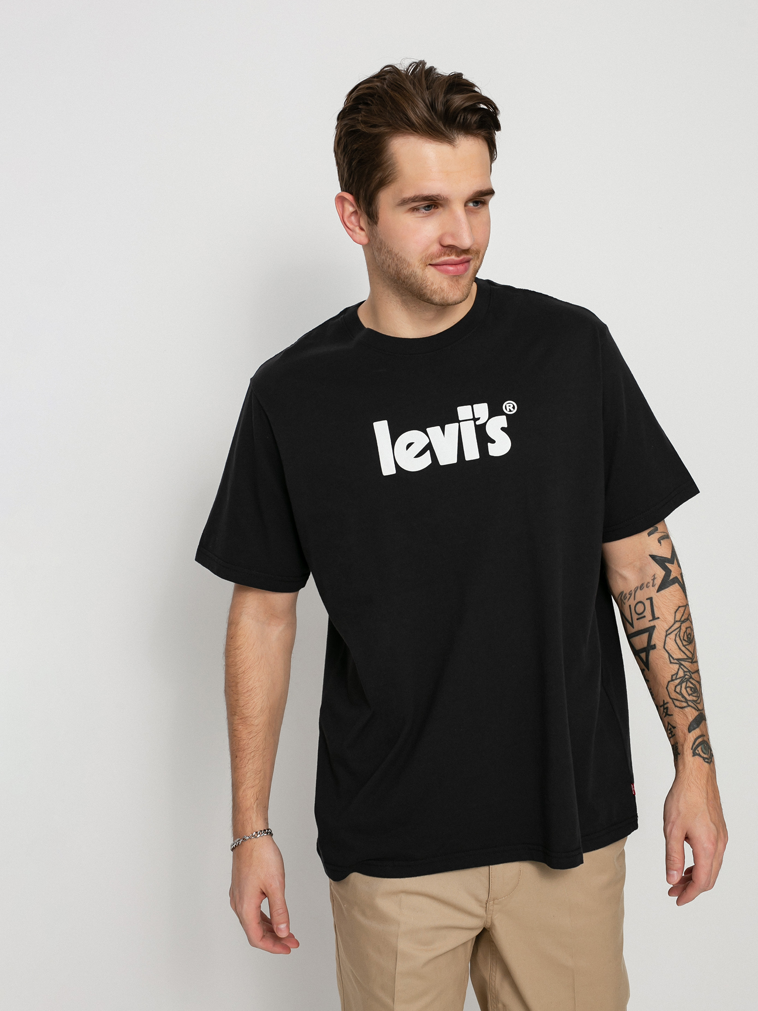 T-shirt Levi's® Poster Logo (caviar)