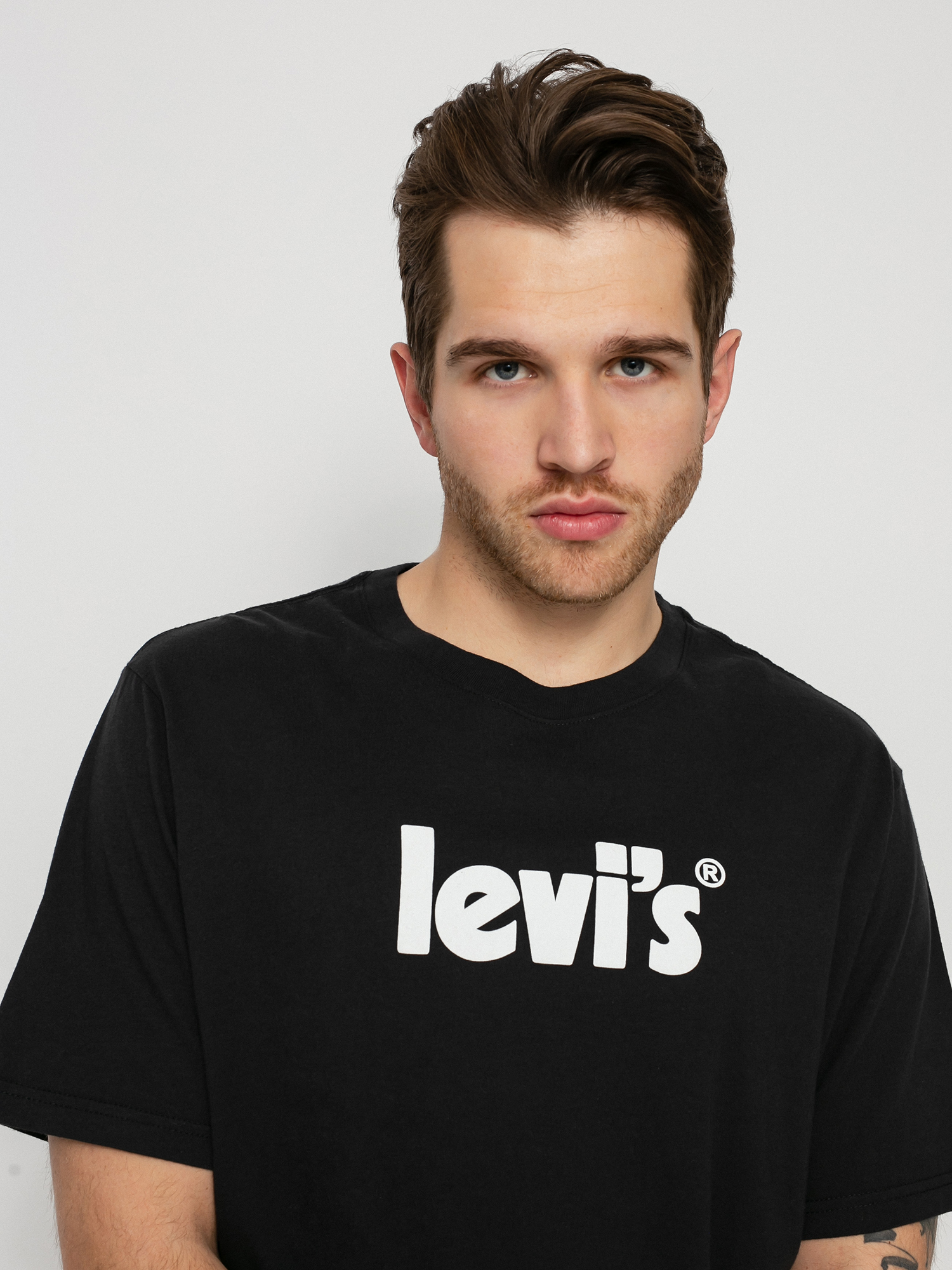 T-shirt Levi's® Poster Logo (caviar)