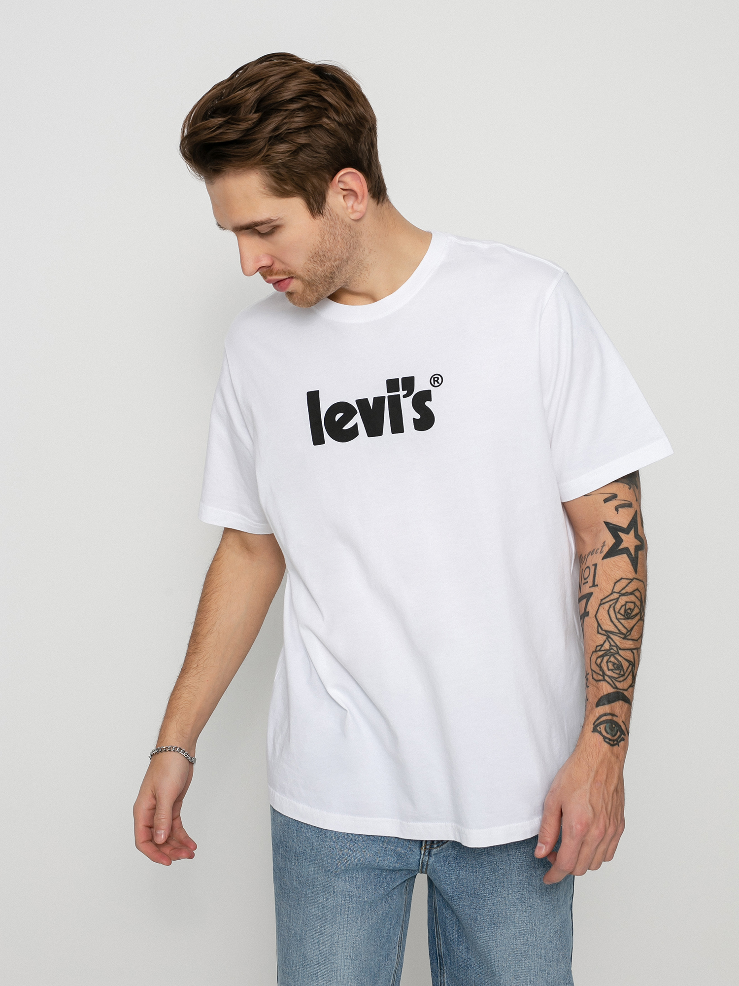 T-shirt Levi's® Poster Logo (white)