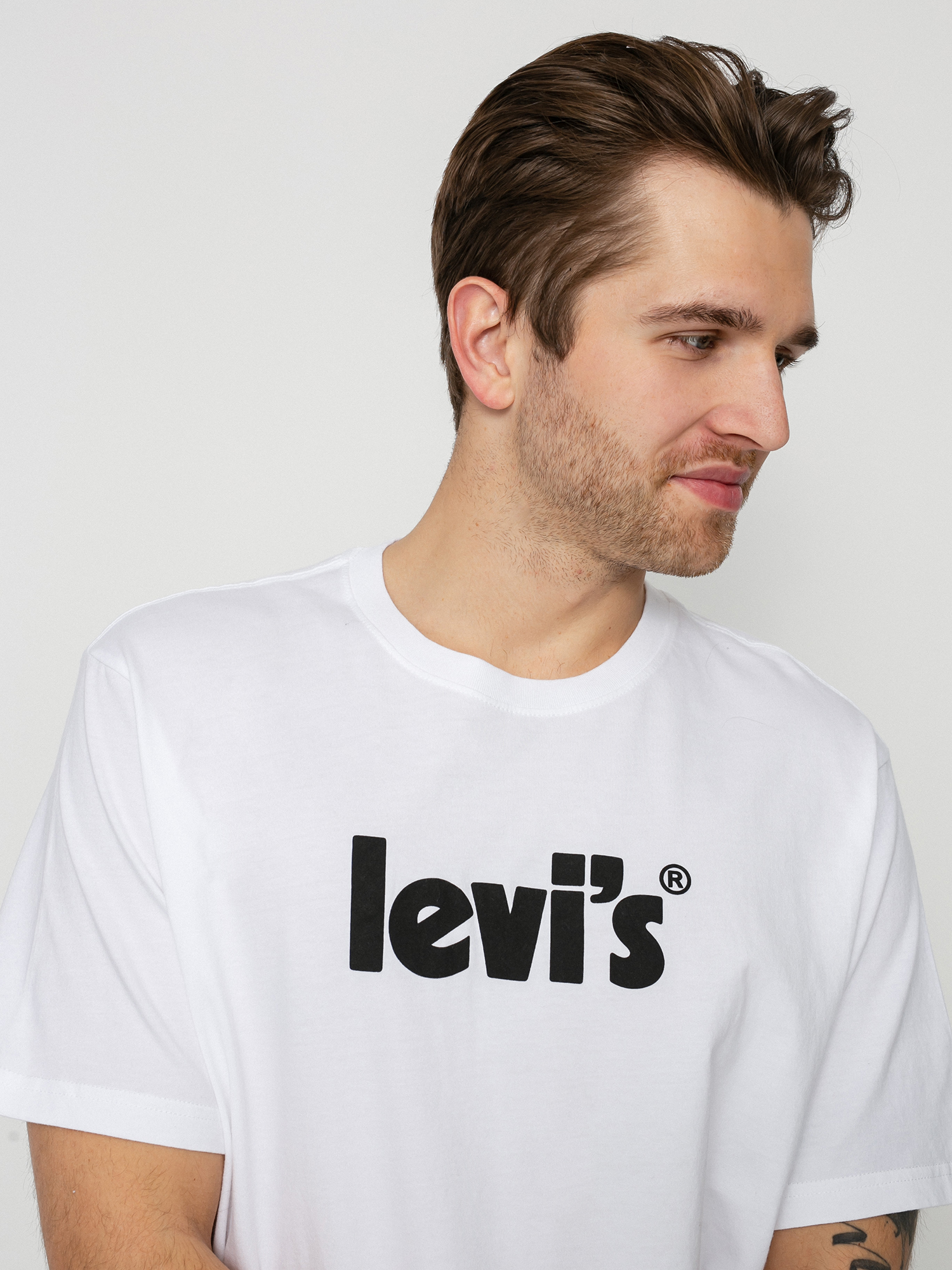 T-shirt Levi's® Poster Logo (white)
