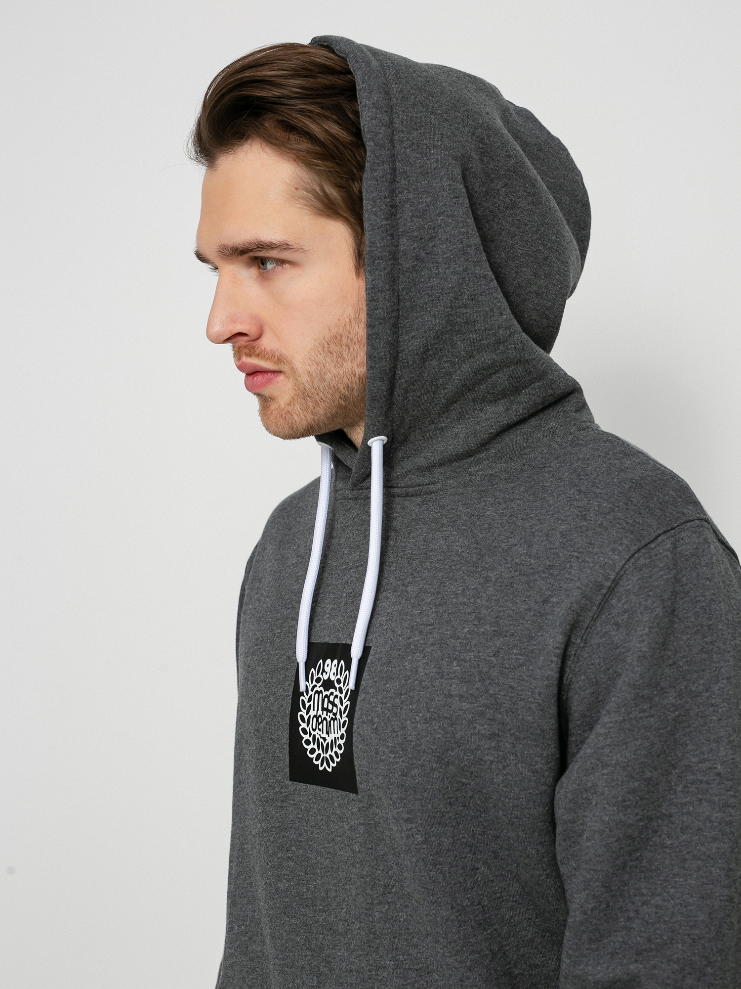 Bluza z kapturem MassDnm Rookie HD (dark heather grey)
