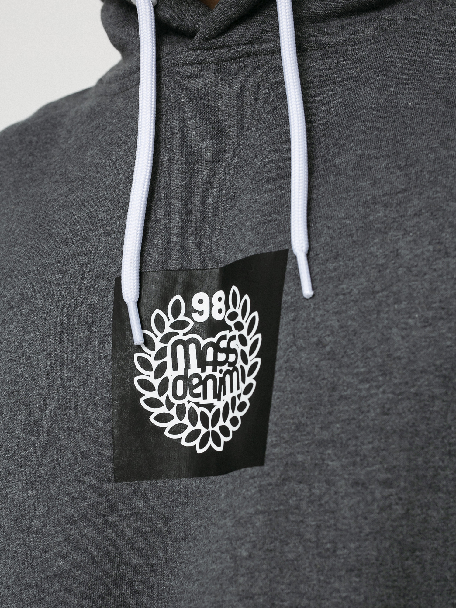 Bluza z kapturem MassDnm Rookie HD (dark heather grey)