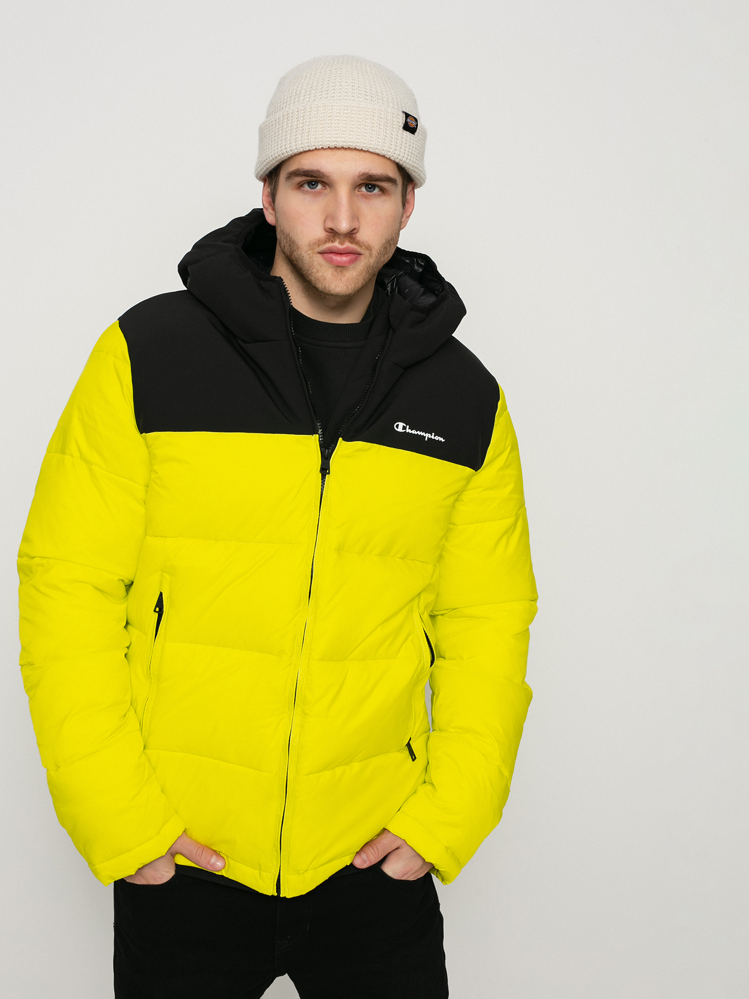 Kurtka Champion Legacy Hooded Jacket 216652 (slh/nbk)