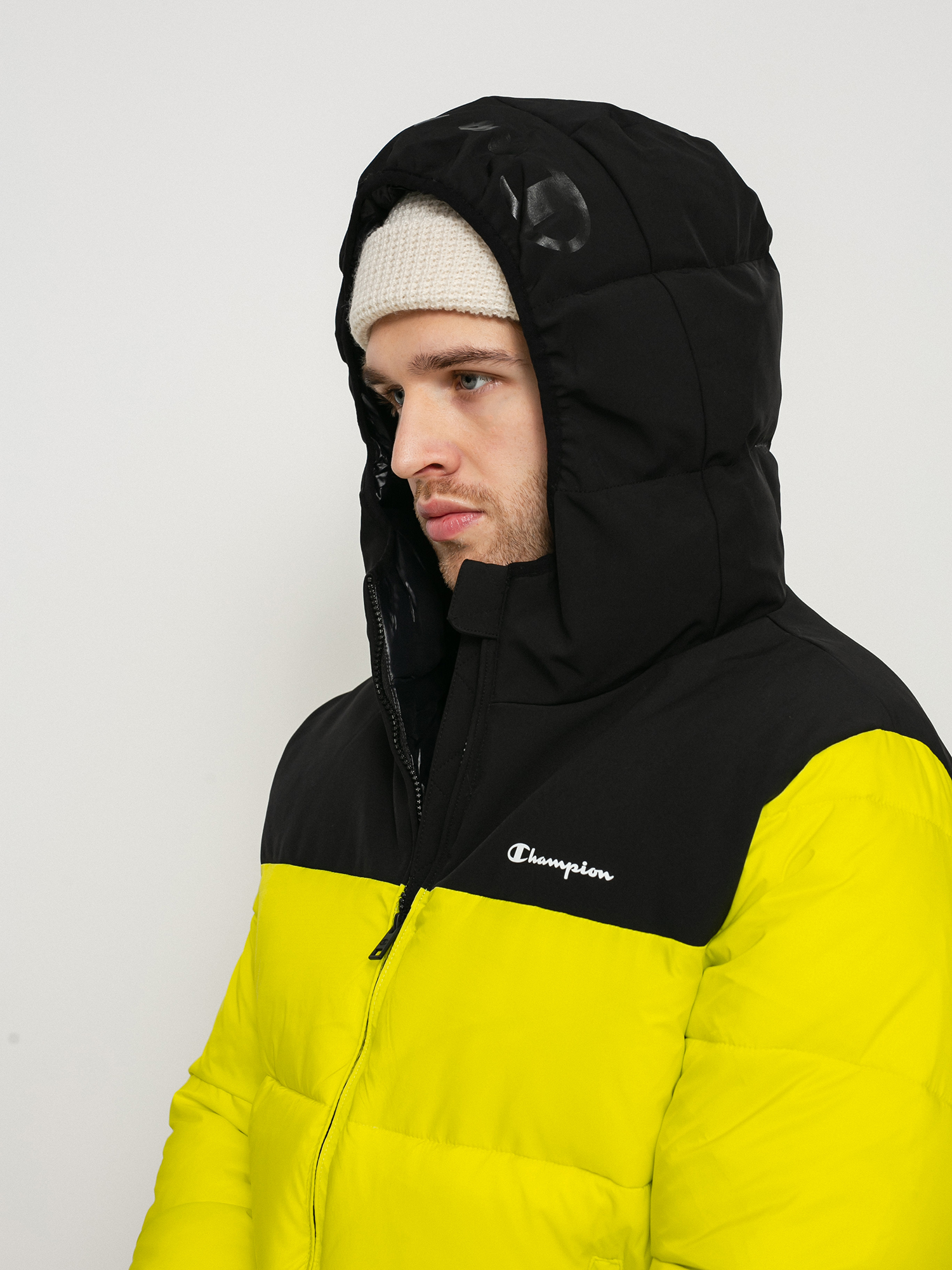 Kurtka Champion Legacy Hooded Jacket 216652 (slh/nbk)
