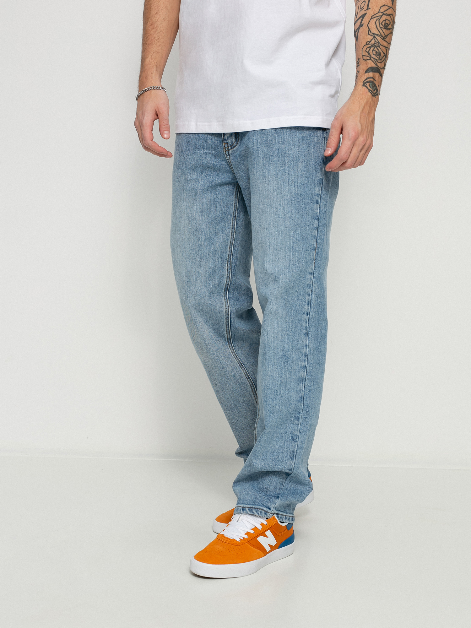 Spodnie Former Distend Baggy (washed blue)