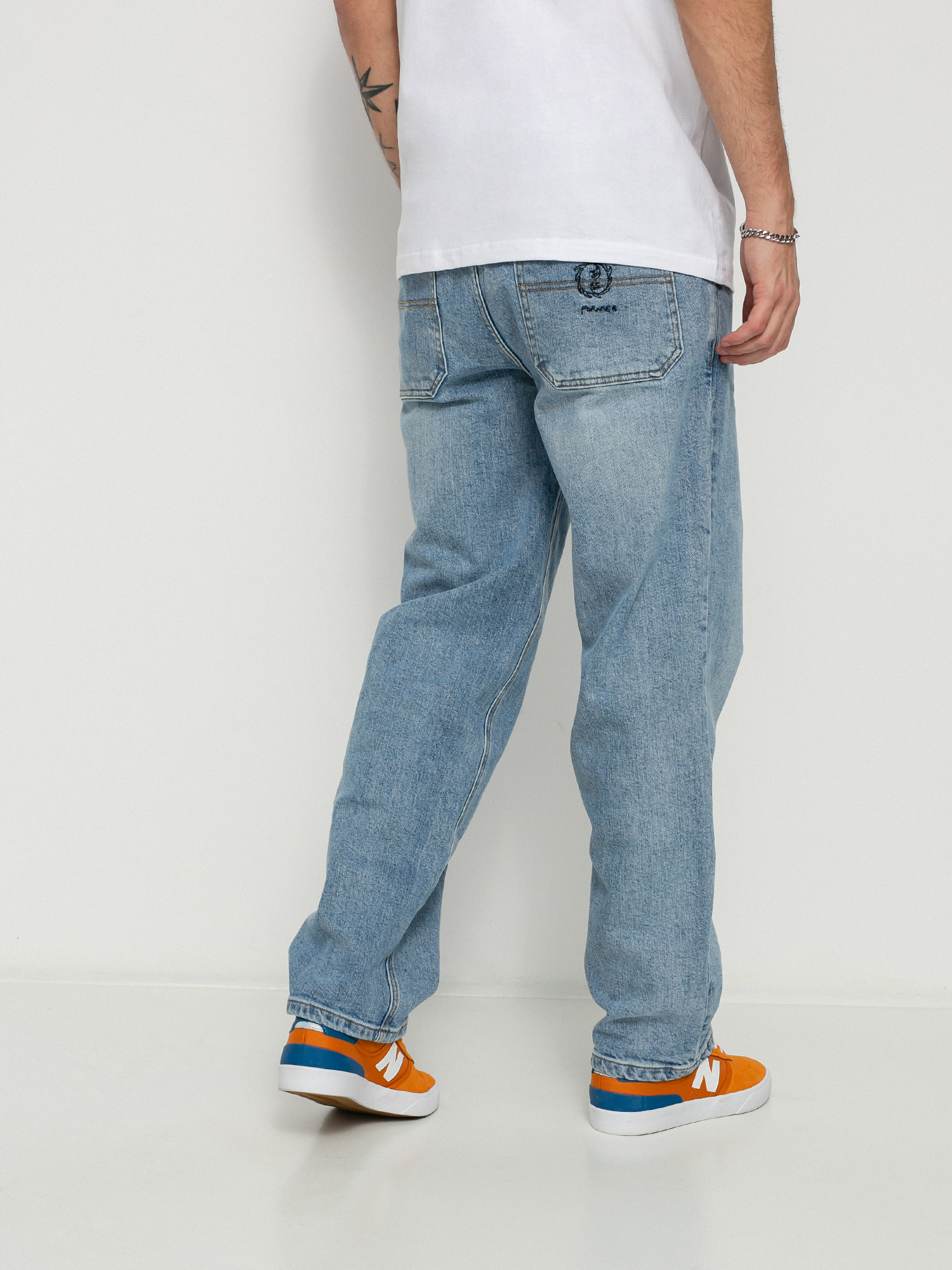 Spodnie Former Distend Baggy (washed blue)