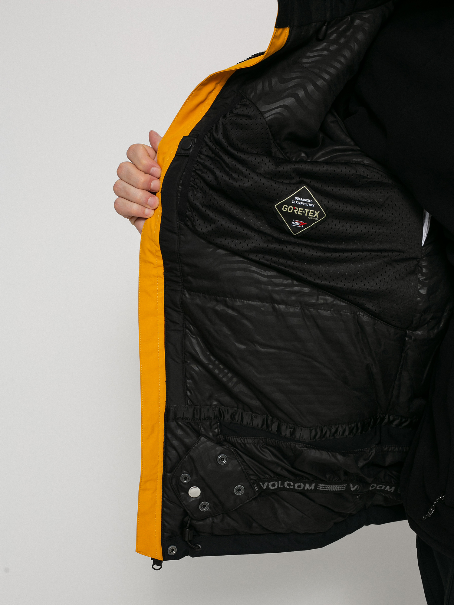 Męska Kurtka snowboardowa Volcom L Ins Gore Tex (resin gold)