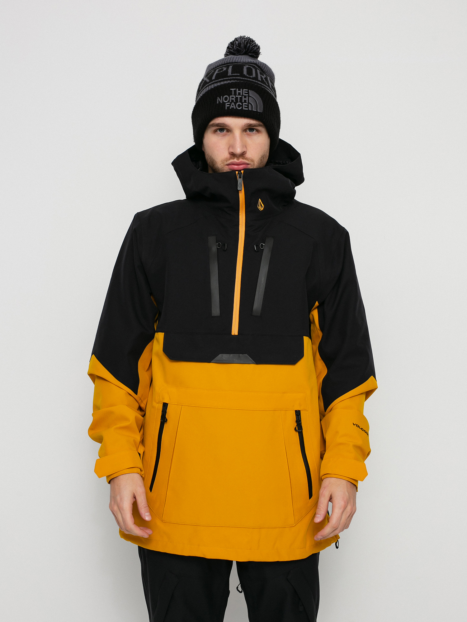 Kurtka snowboardowa Volcom Brighton Pullover - złoty (resin gold)