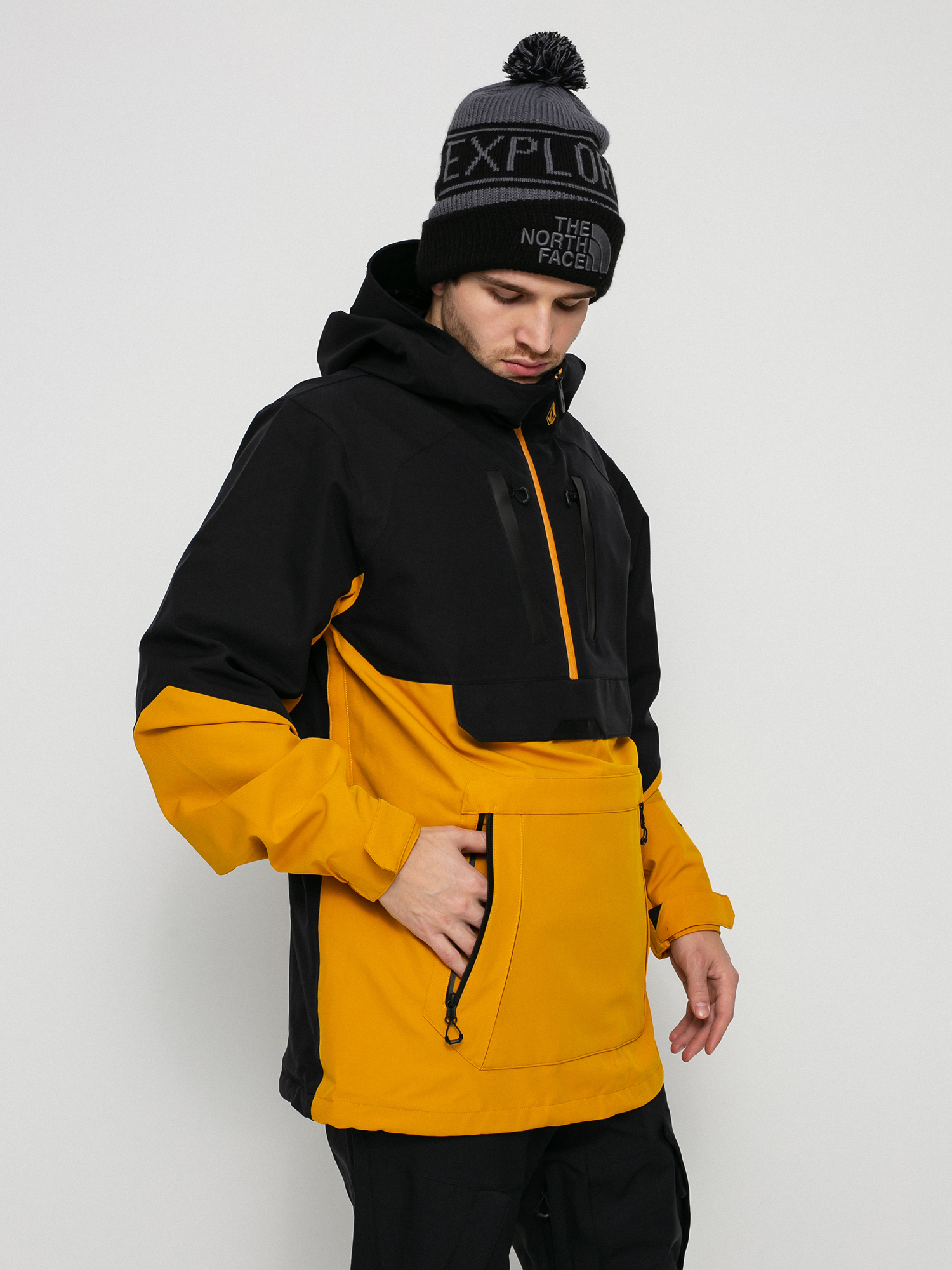 Męska Kurtka snowboardowa Volcom Brighton Pullover (resin gold)
