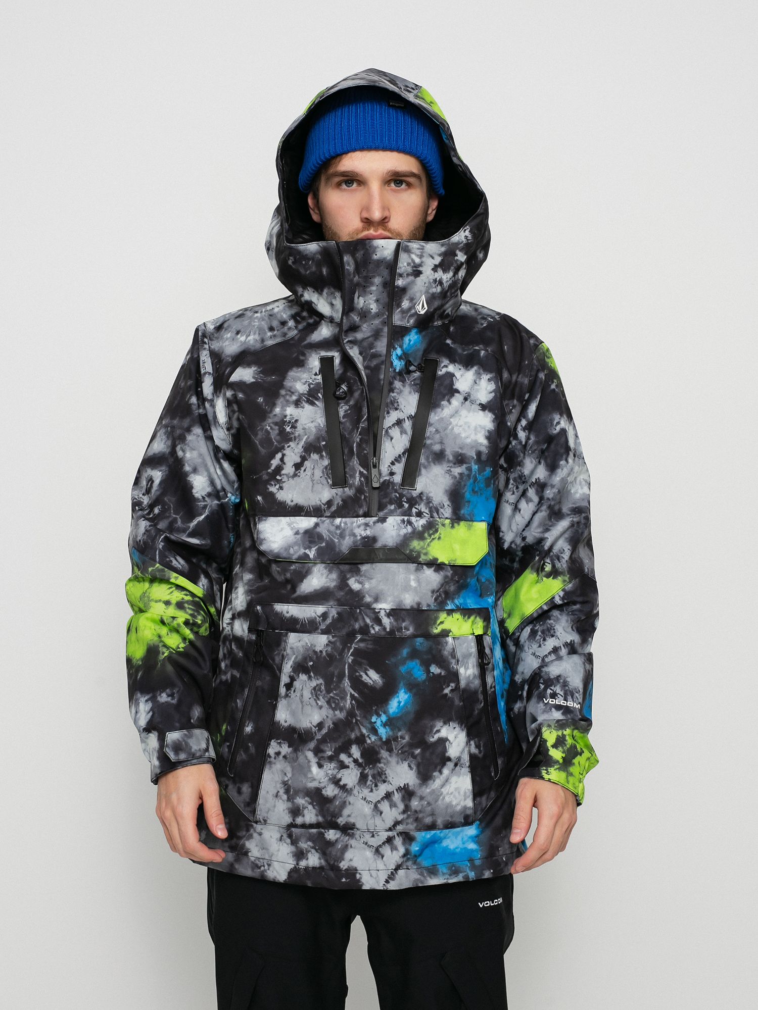 Męska Kurtka snowboardowa Volcom Brighton Pullover (tie dye)