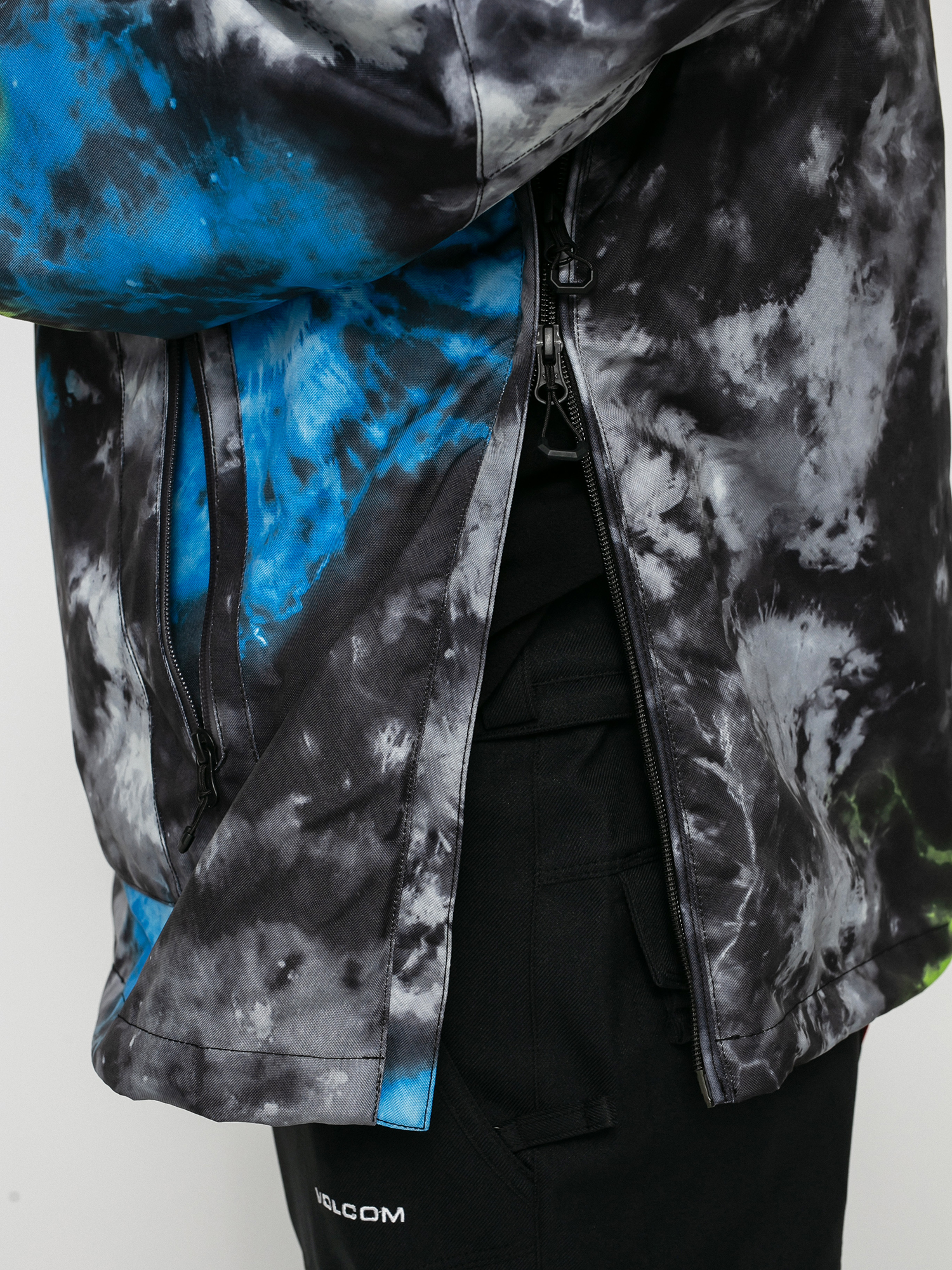 Męska Kurtka snowboardowa Volcom Brighton Pullover (tie dye)