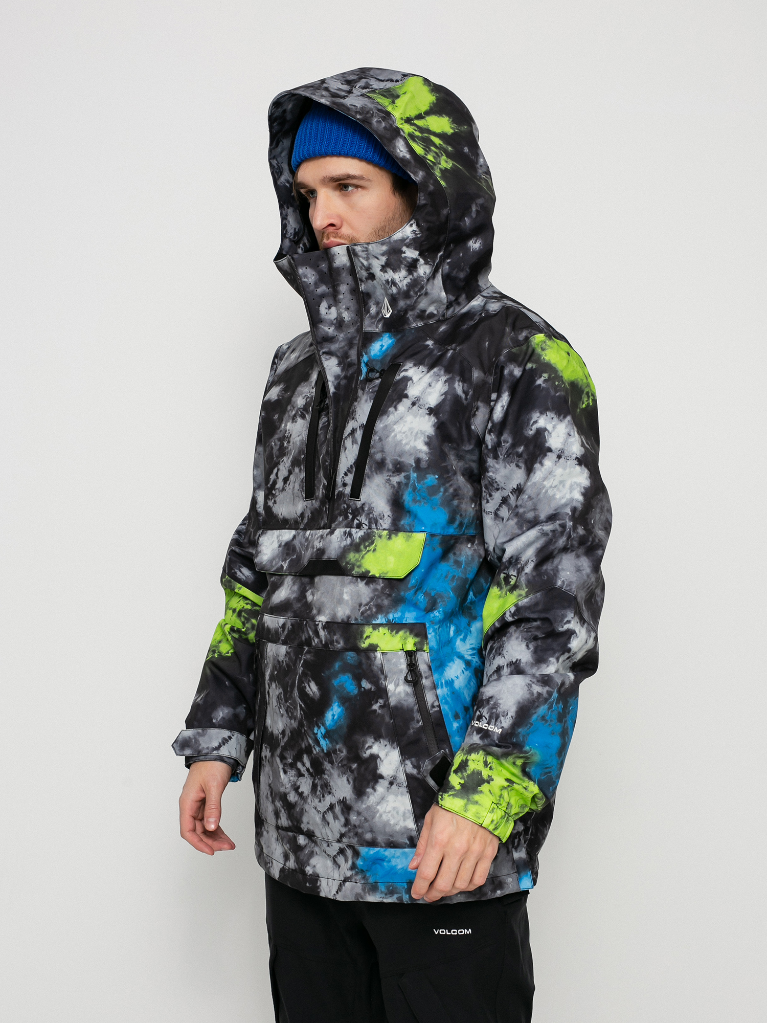 Męska Kurtka snowboardowa Volcom Brighton Pullover (tie dye)