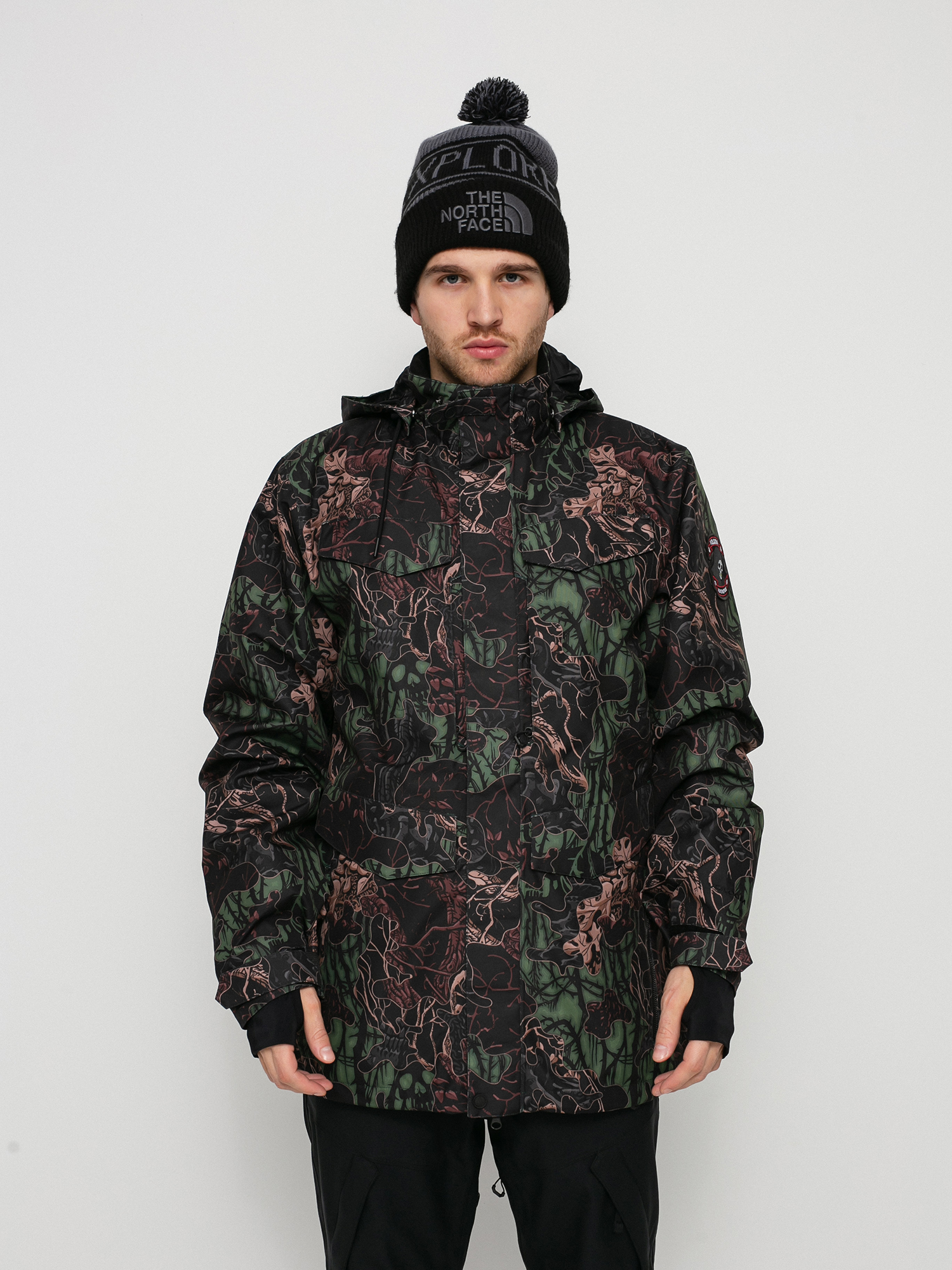 Męska Kurtka snowboardowa Volcom V.Co 19 (woodland camo)