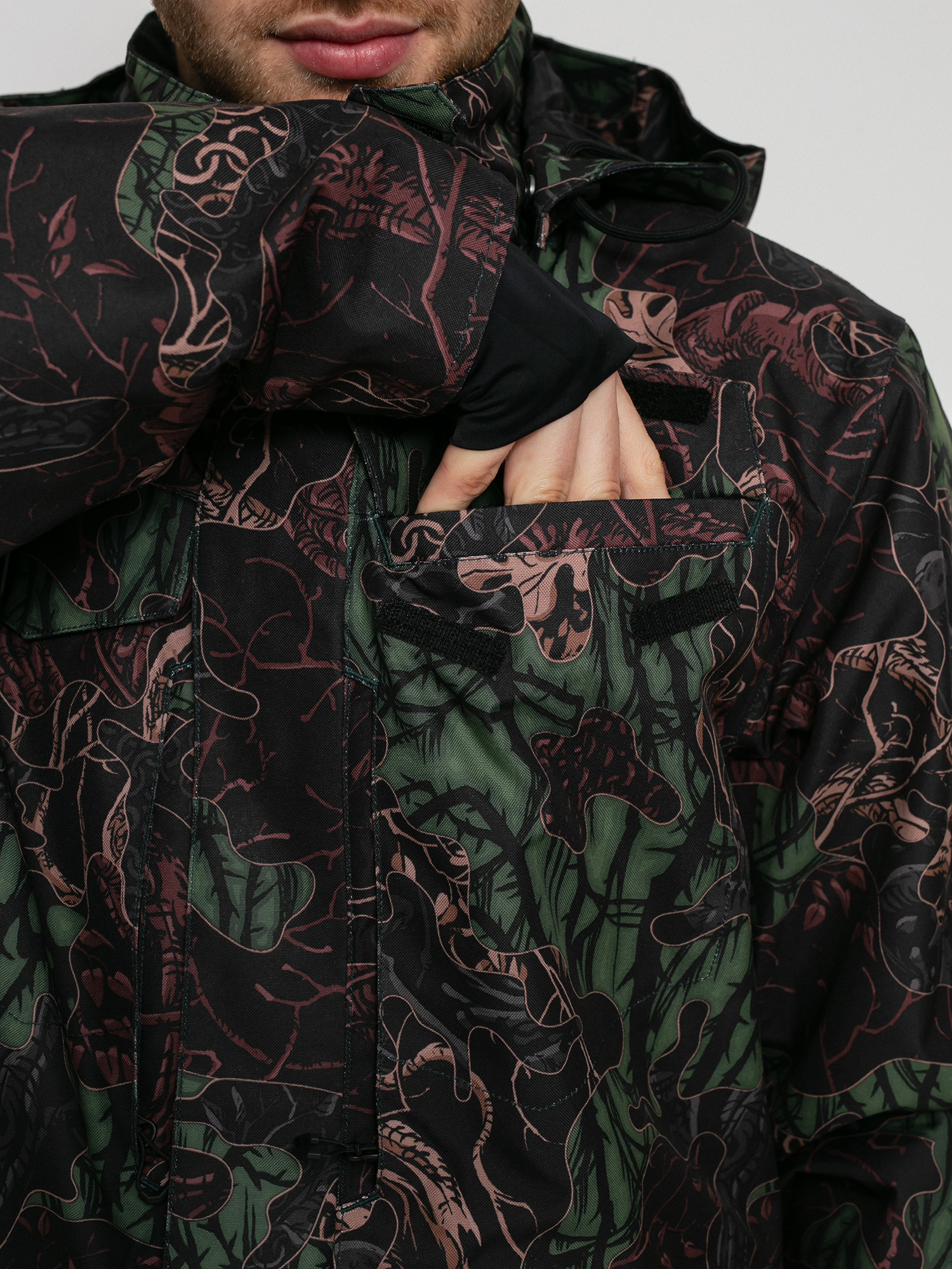 Męska Kurtka snowboardowa Volcom V.Co 19 (woodland camo)