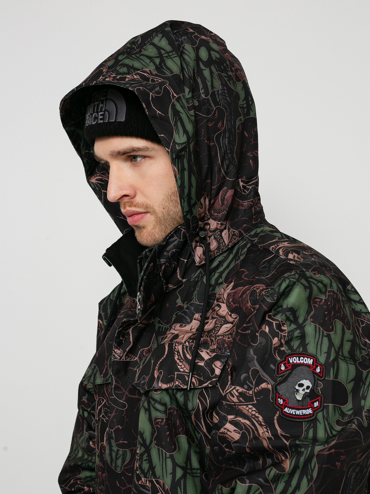 Męska Kurtka snowboardowa Volcom V.Co 19 (woodland camo)