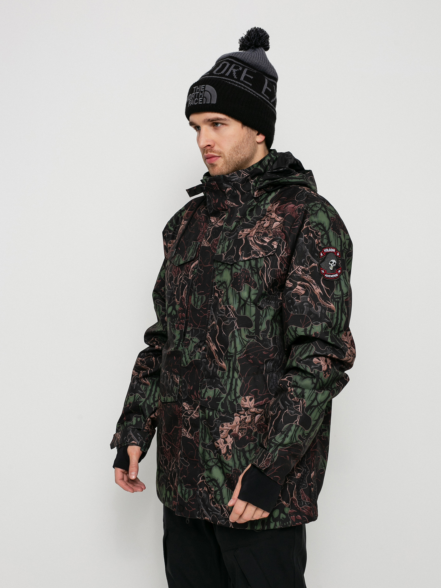 Męska Kurtka snowboardowa Volcom V.Co 19 (woodland camo)