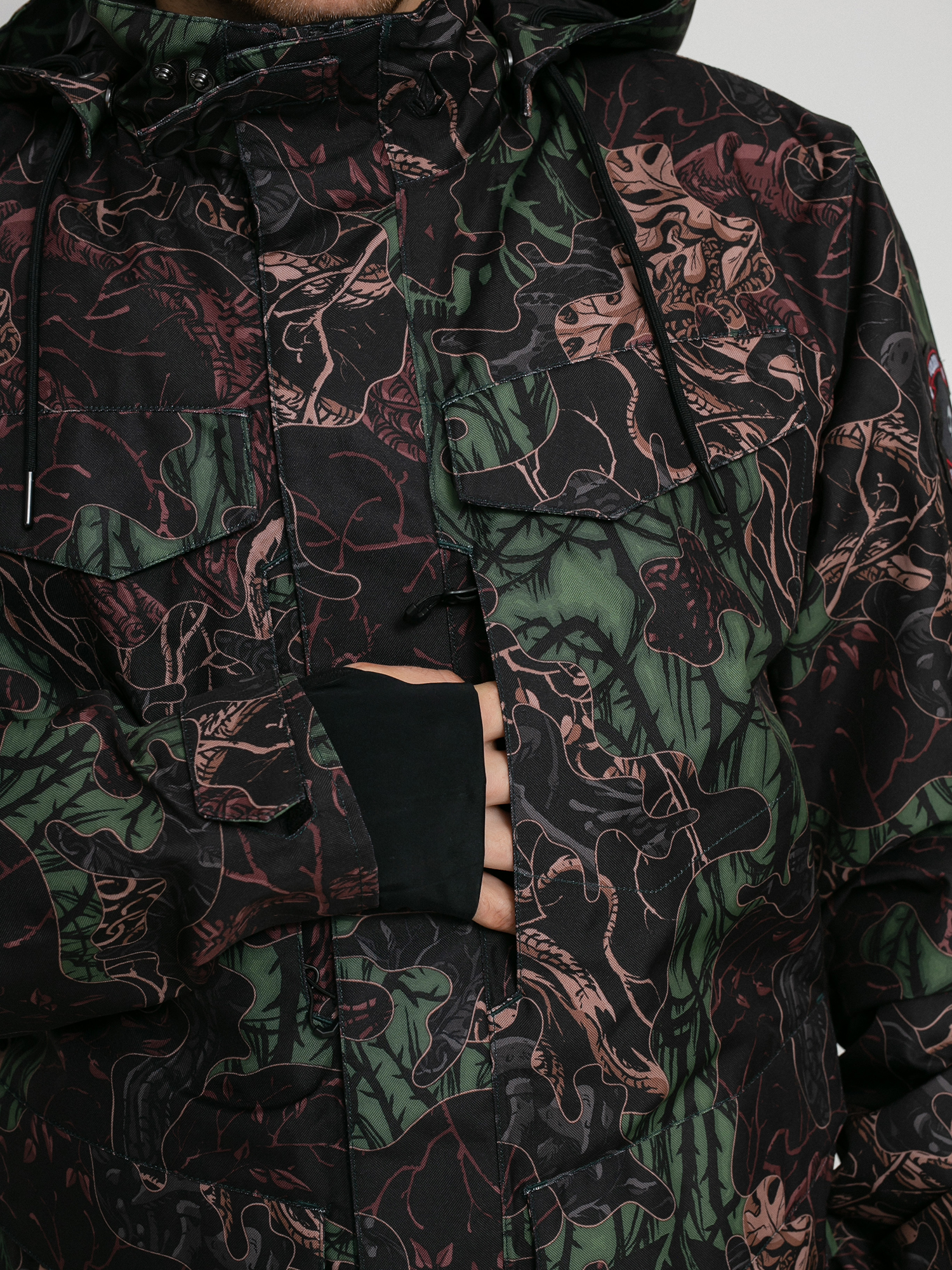 Męska Kurtka snowboardowa Volcom V.Co 19 (woodland camo)