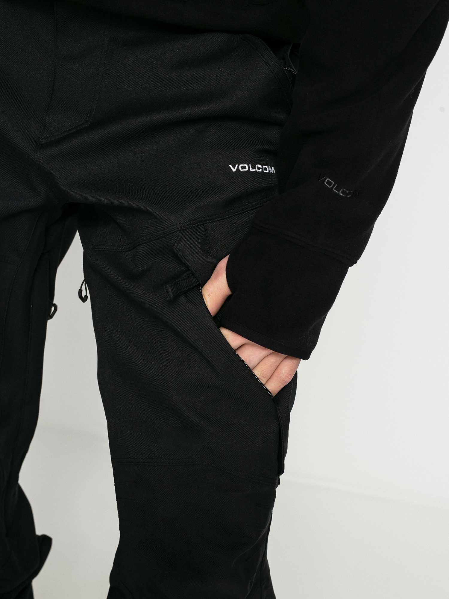 Męskie Spodnie snowboardowe Volcom New Articulated (black)