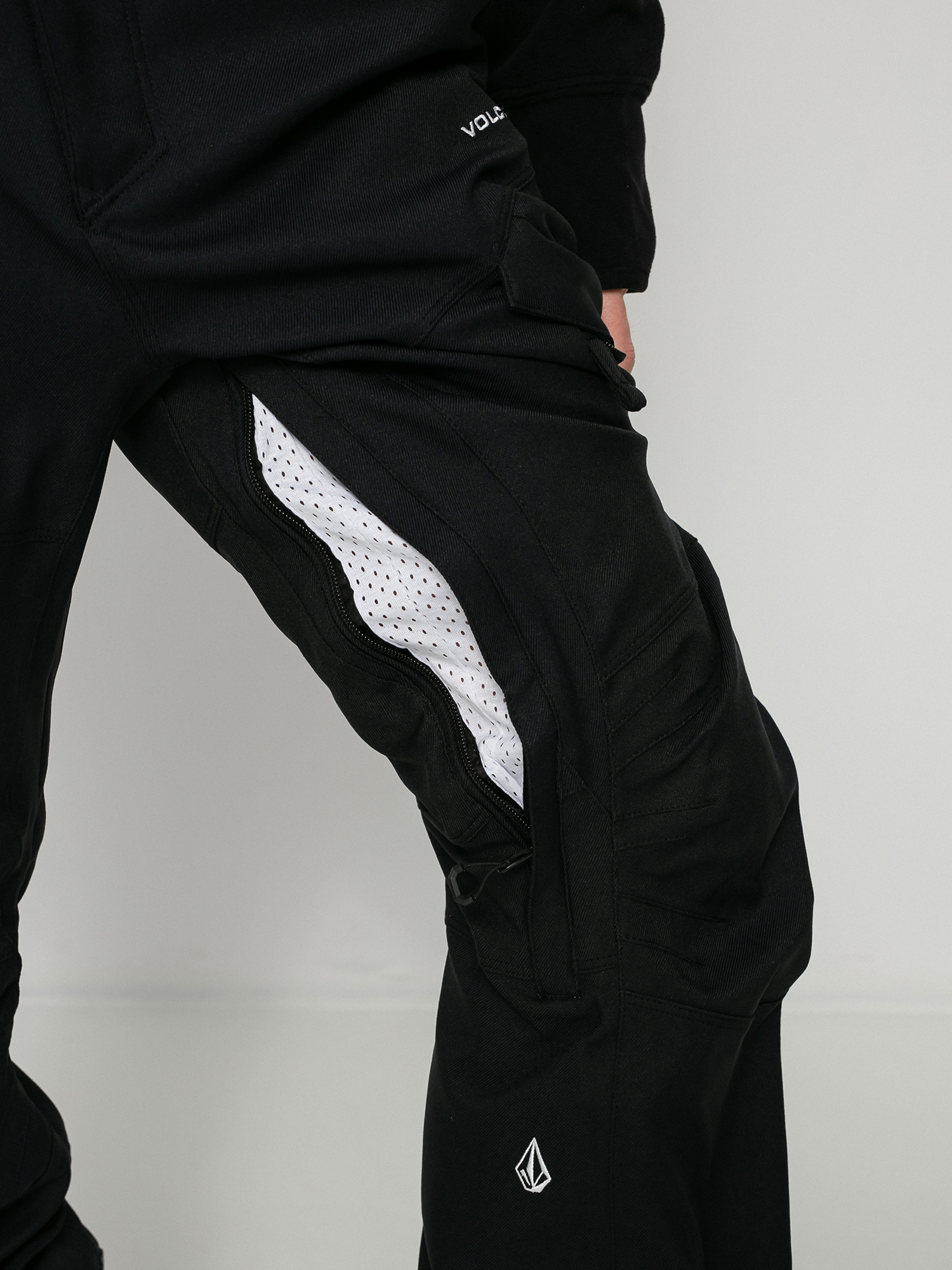 Męskie Spodnie snowboardowe Volcom New Articulated (black)
