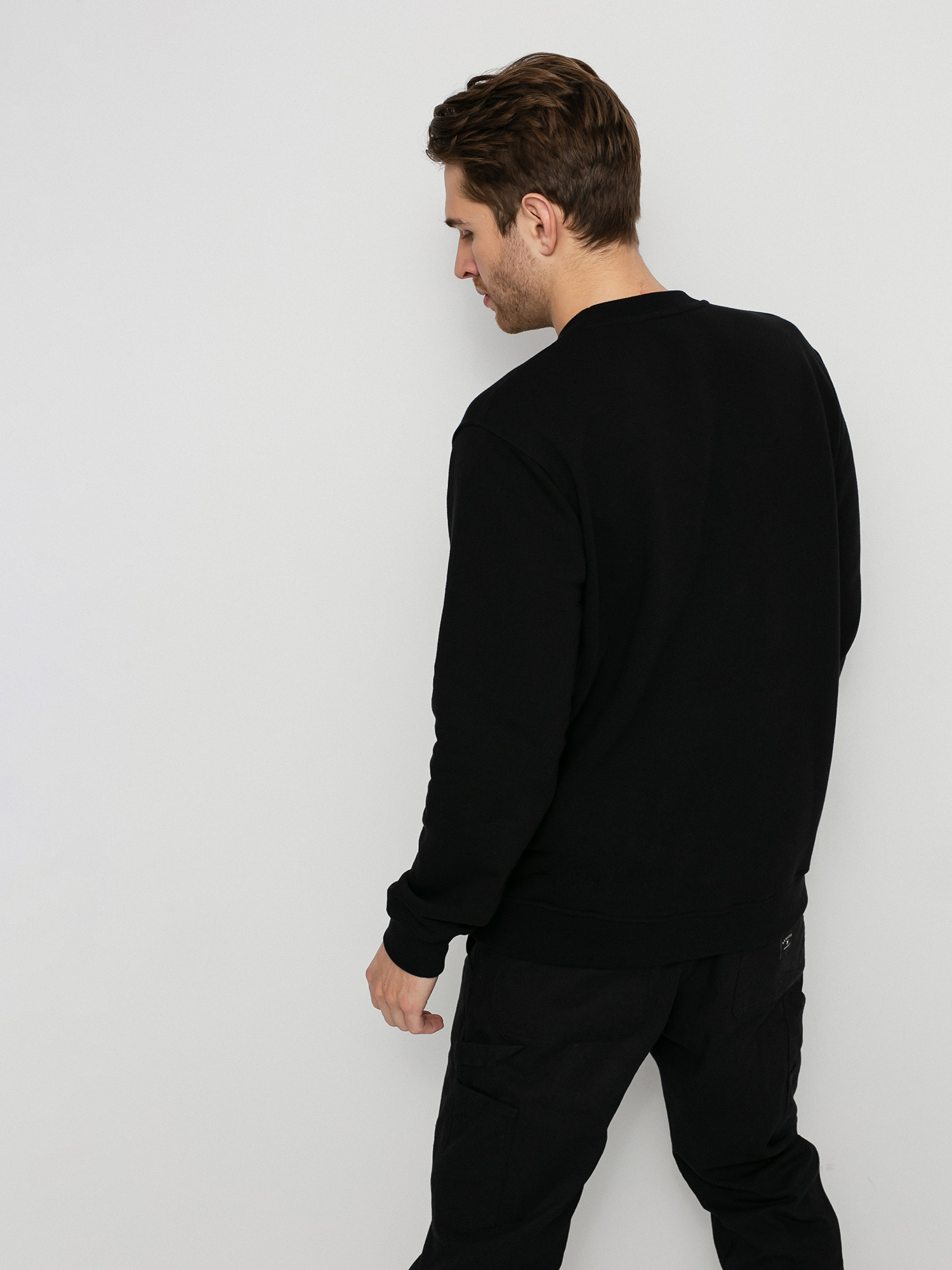 Bluza Nervous Classic Crew (black)
