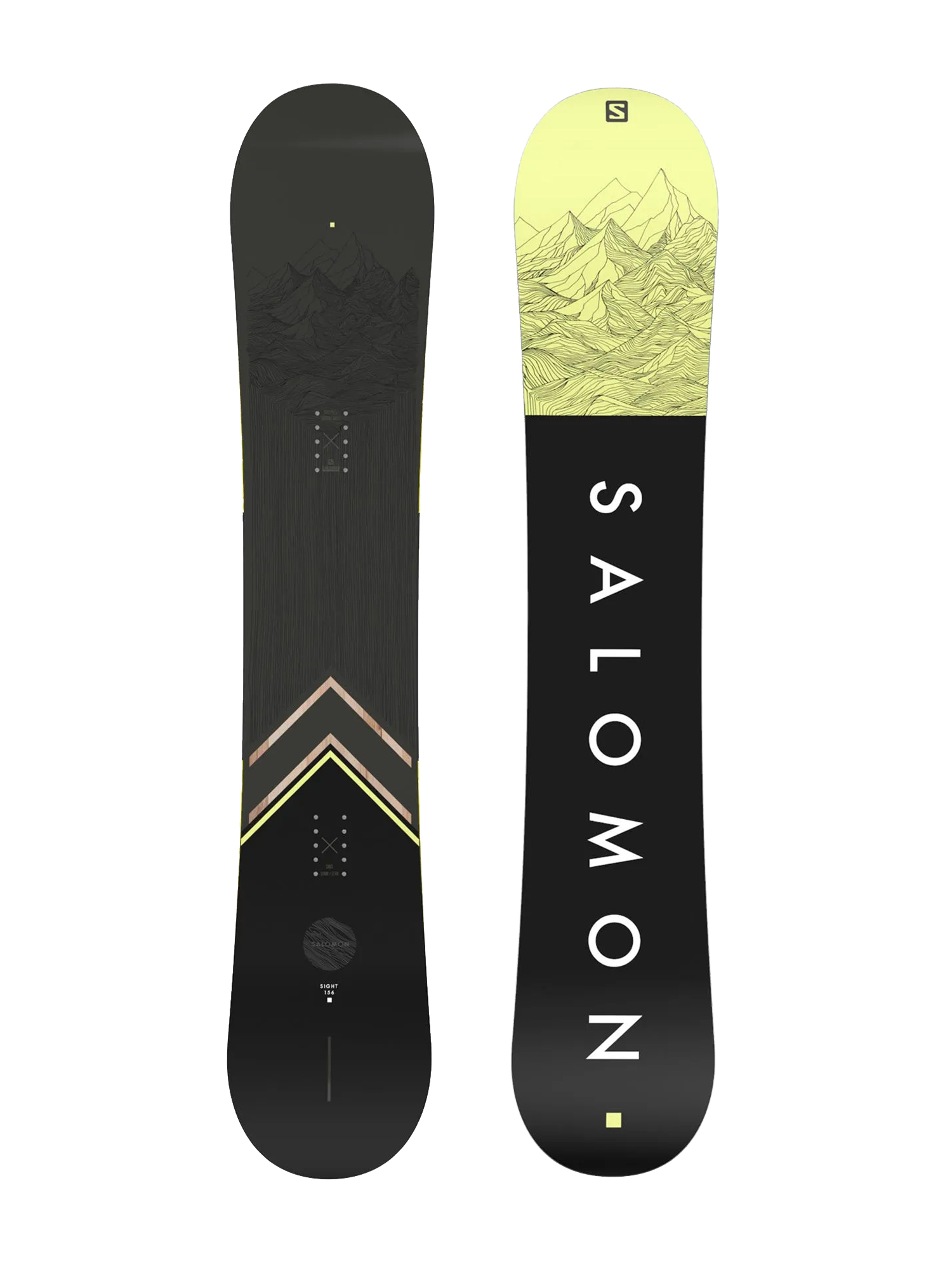 SALOMON　SIGHT Deska snowboardowa Salomon Sight - biały, czarny