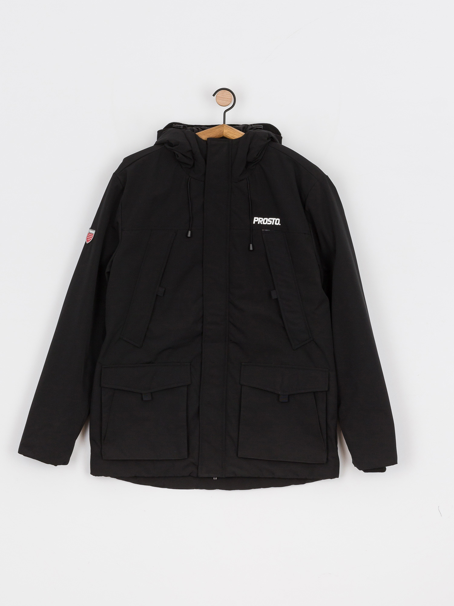 Kurtka Prosto Long (black)