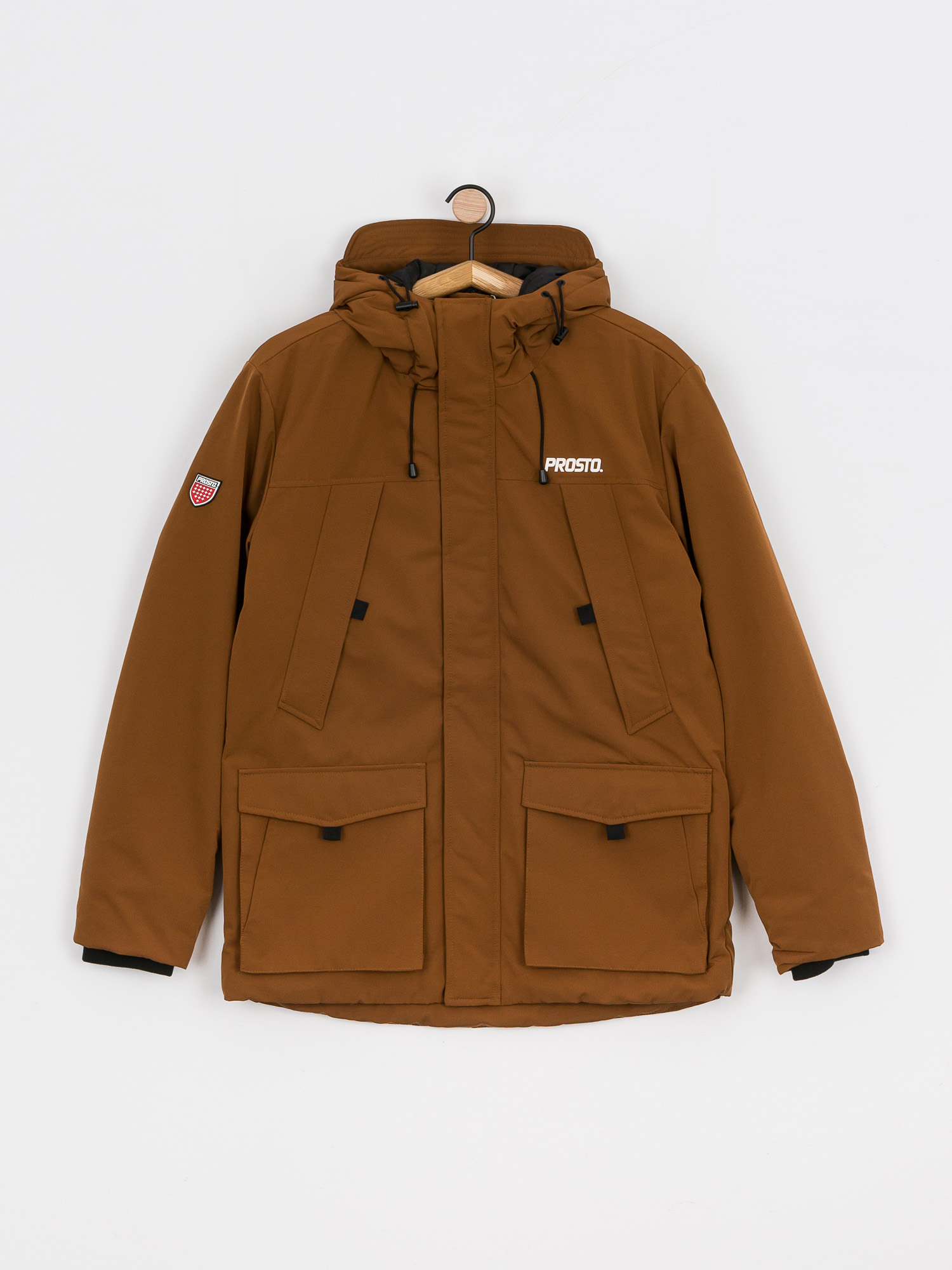 Kurtka Prosto Long (brown)