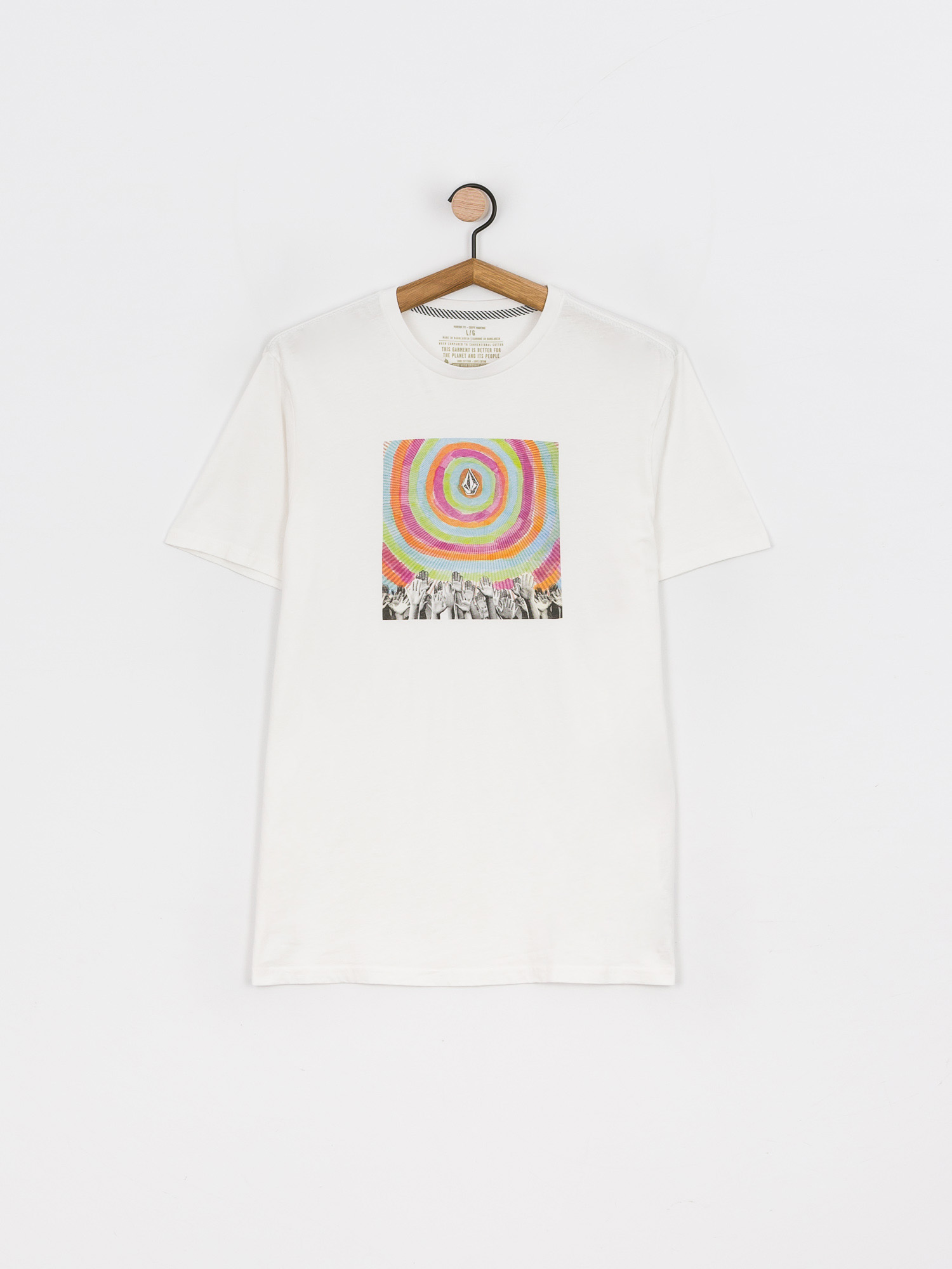 T-shirt Volcom Unite For This Fty (white)