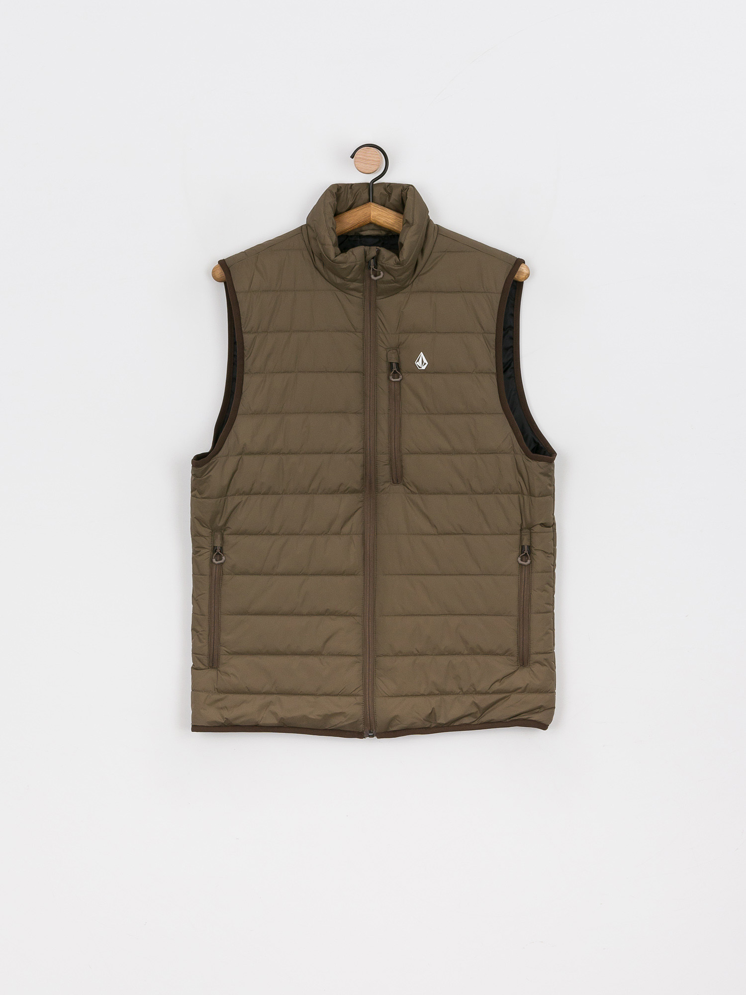 Kamizelka Volcom Puff Puff Vest (dark teak)