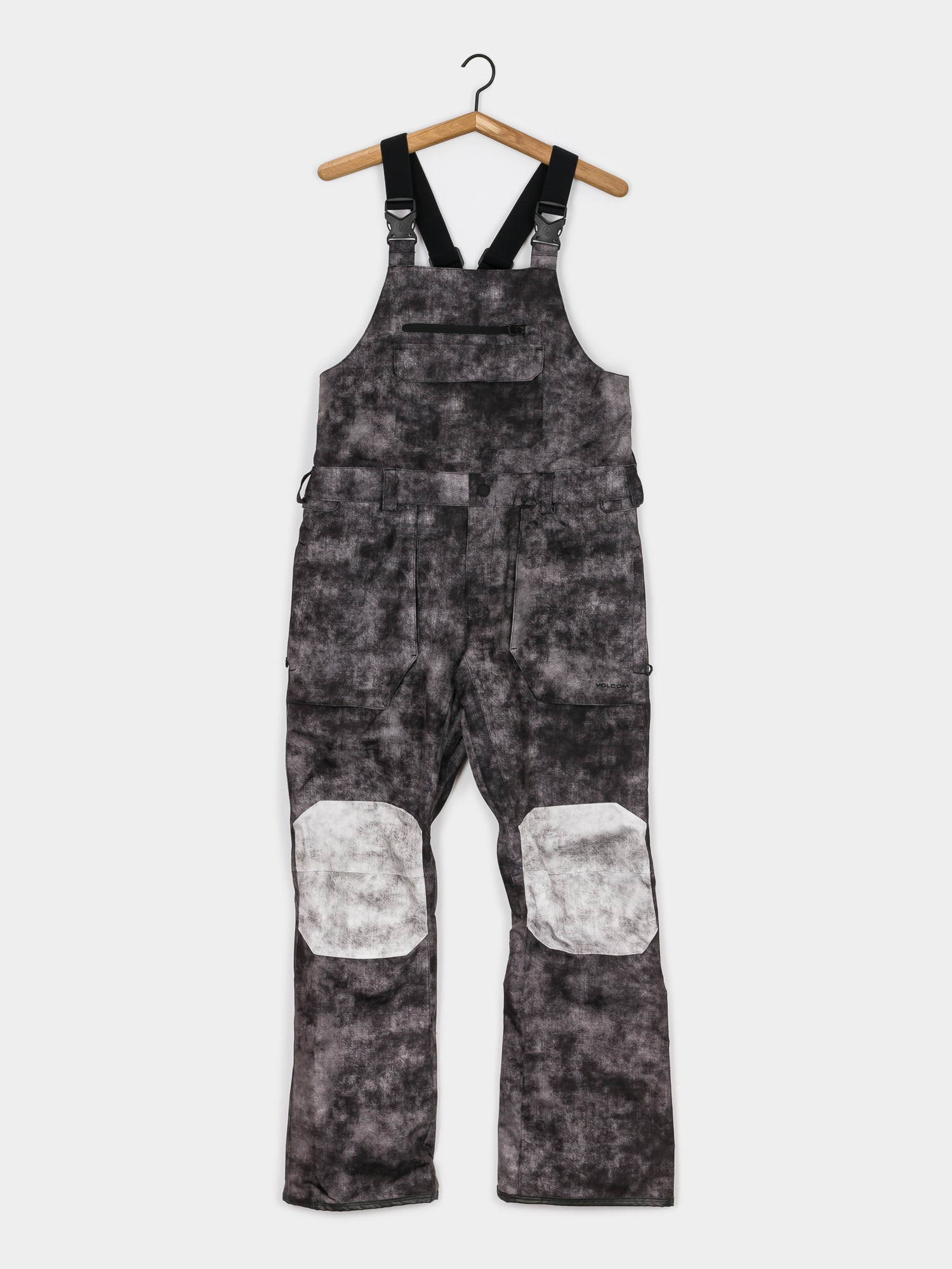 Męskie Spodnie snowboardowe Volcom Roan Bib Overall (acid black)