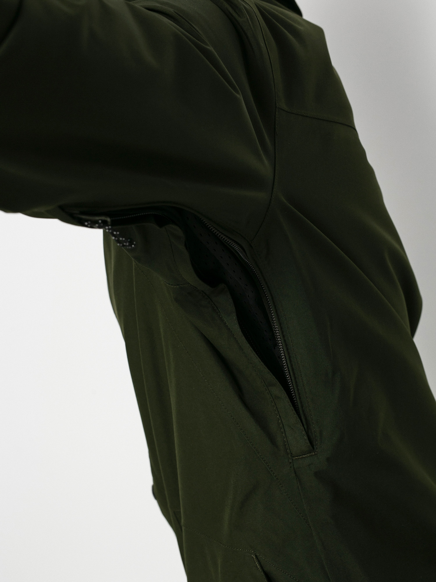Damska Kurtka snowboardowa Volcom Ell Ins Gore Tex (black green)