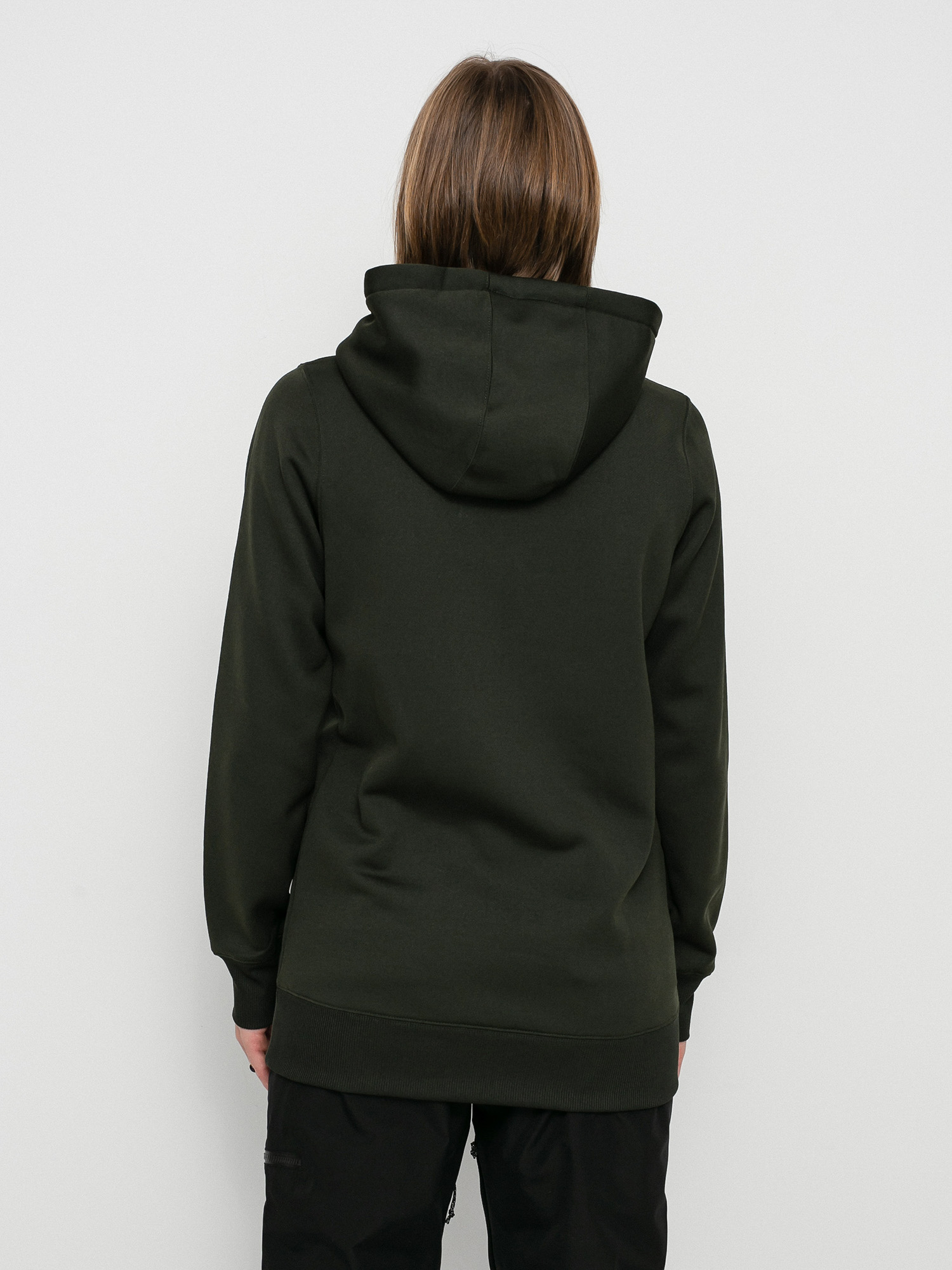 Bluza z kapturem Volcom Yerba HD Wmn (black green)