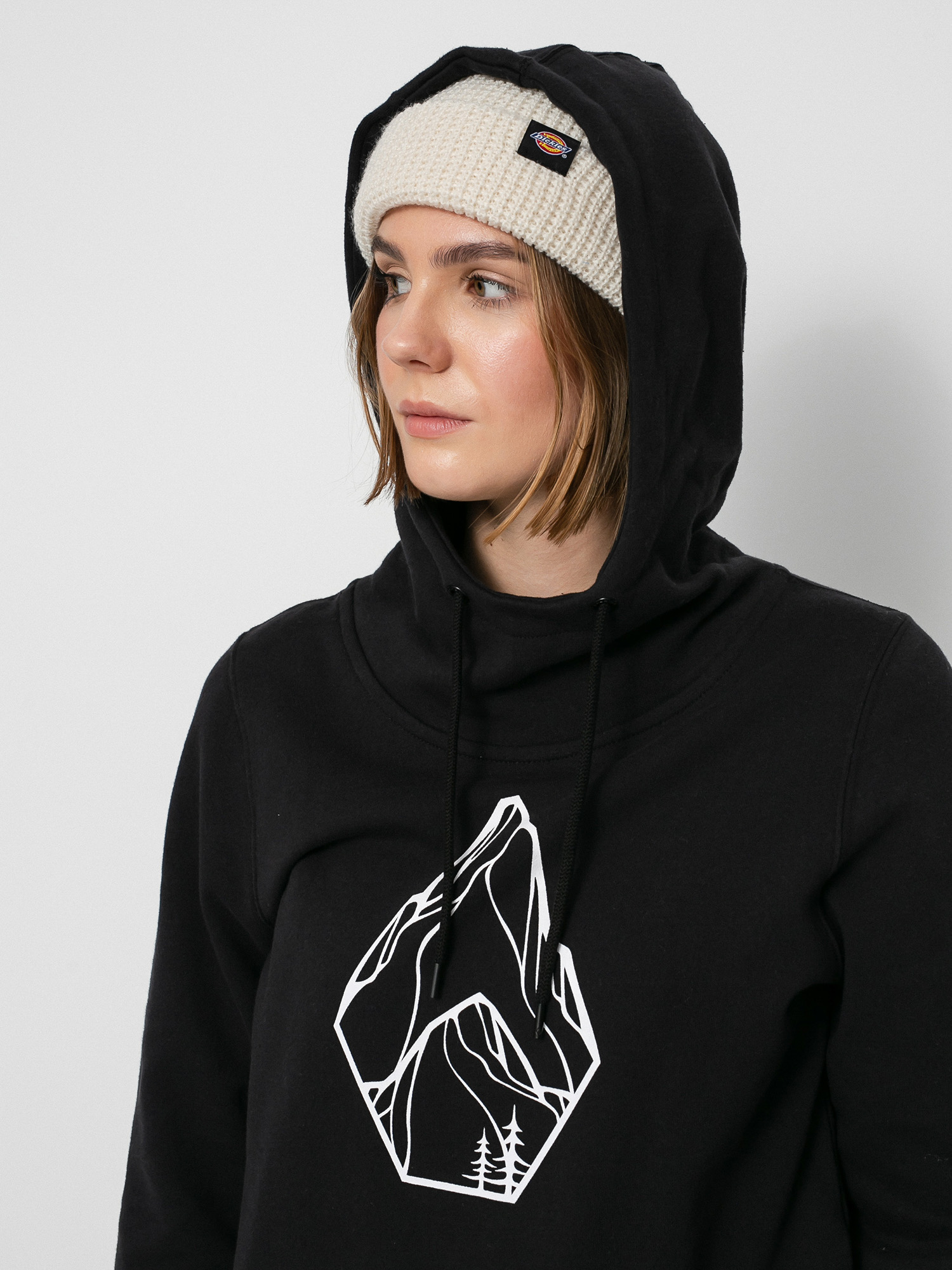 Bluza z kapturem Volcom Costus HD Wmn (black)