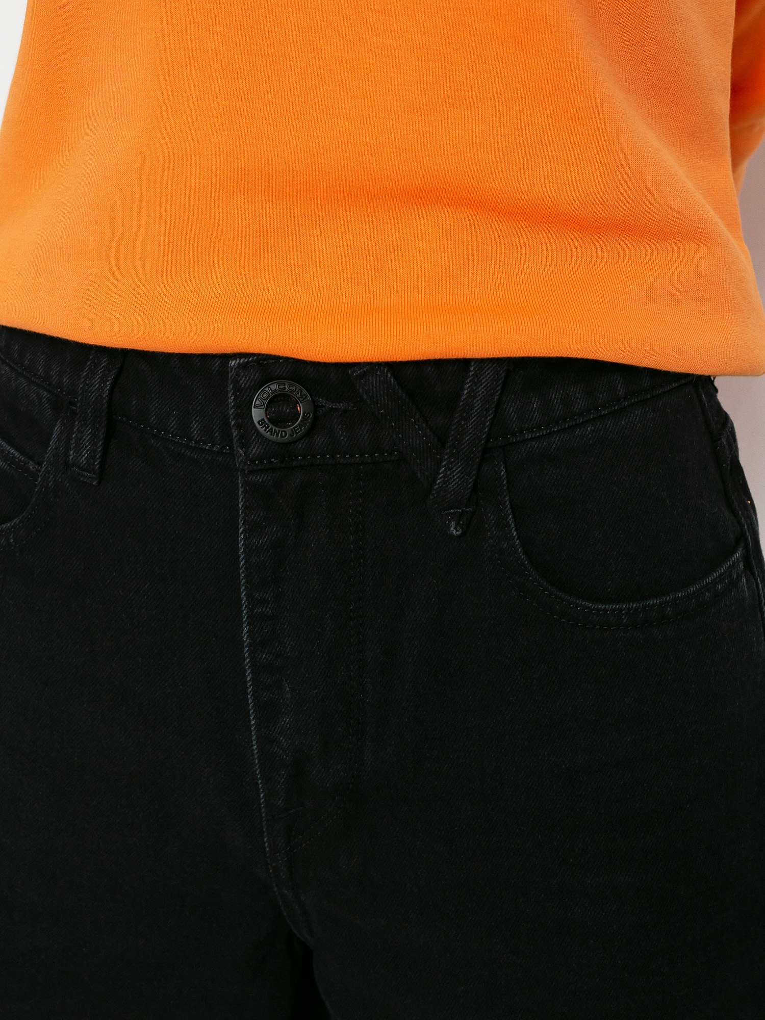 Spodnie Volcom Weellow Denim Wmn (black)