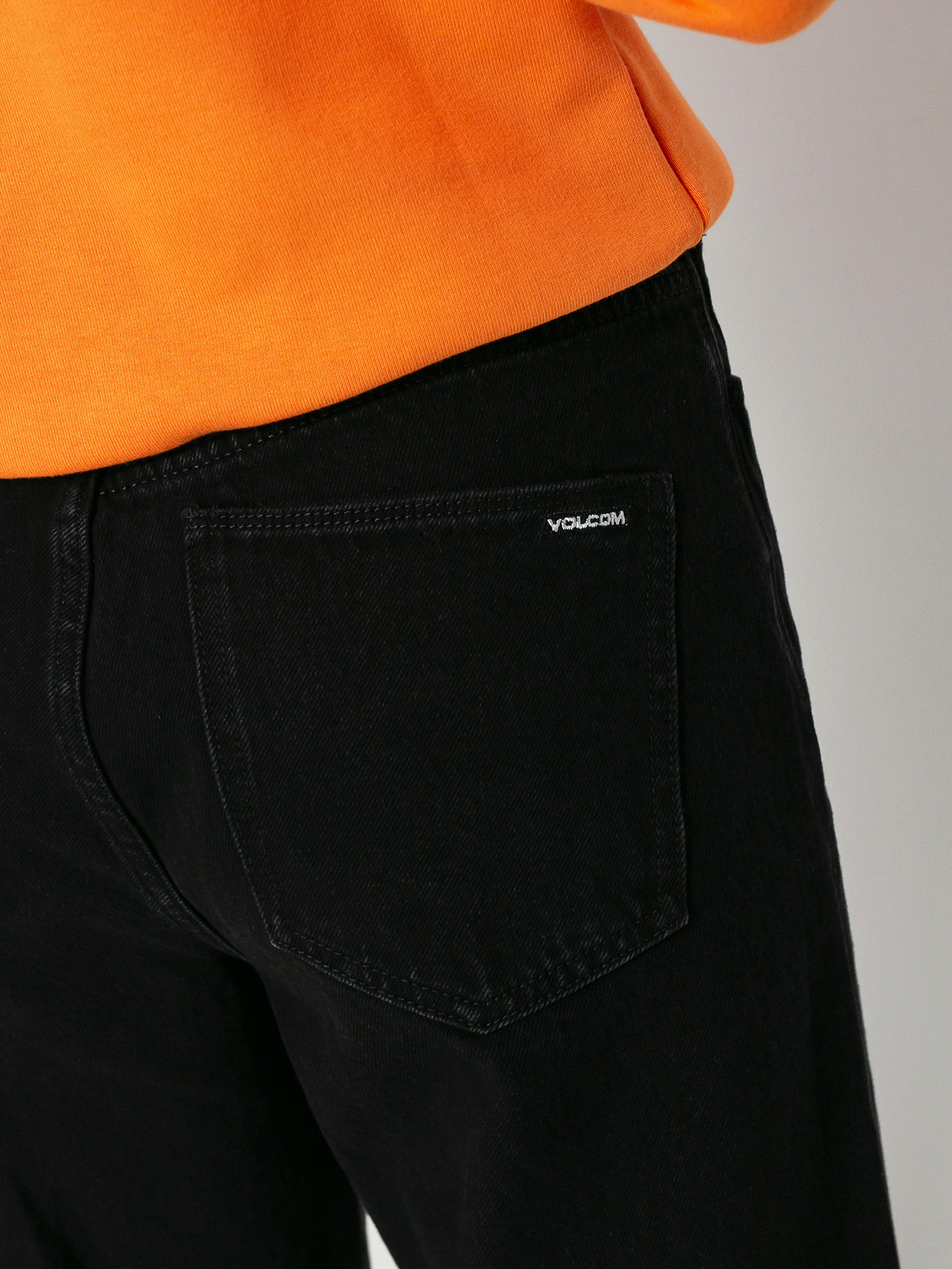 Spodnie Volcom Weellow Denim Wmn (black)