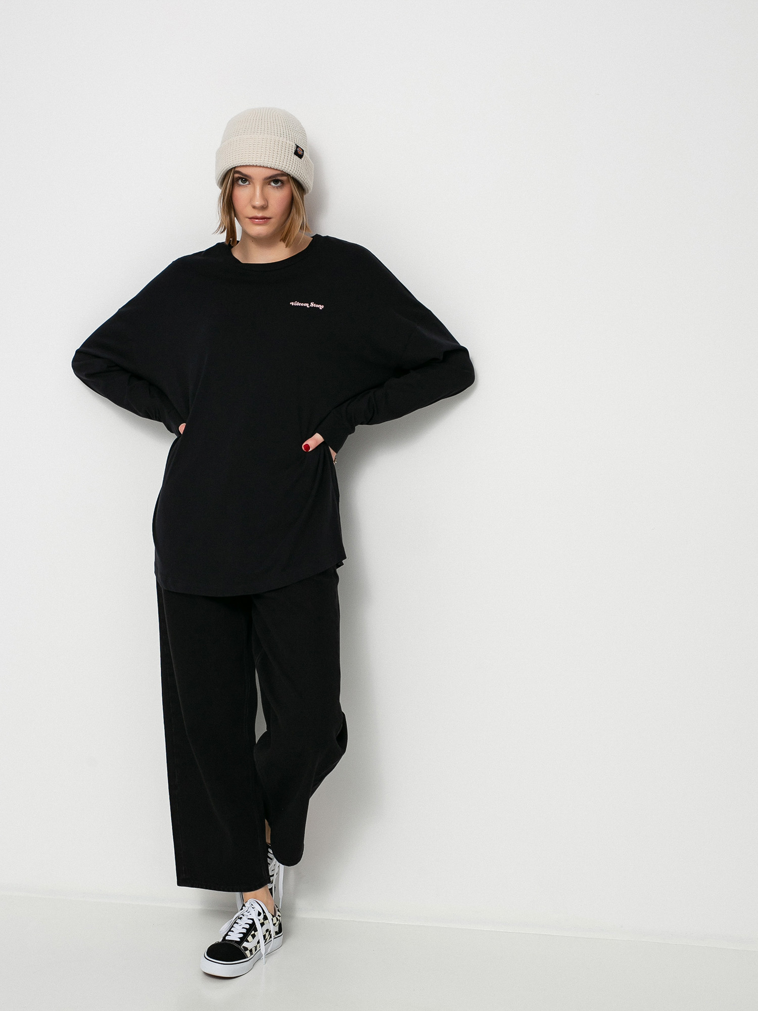 Longsleeve Volcom Iconic Stones Wmn (black)