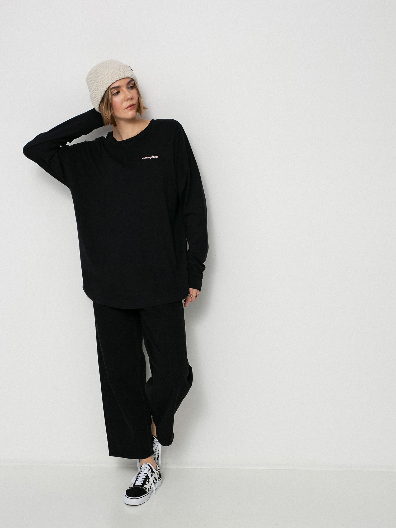 Longsleeve Volcom Iconic Stones Wmn (black)