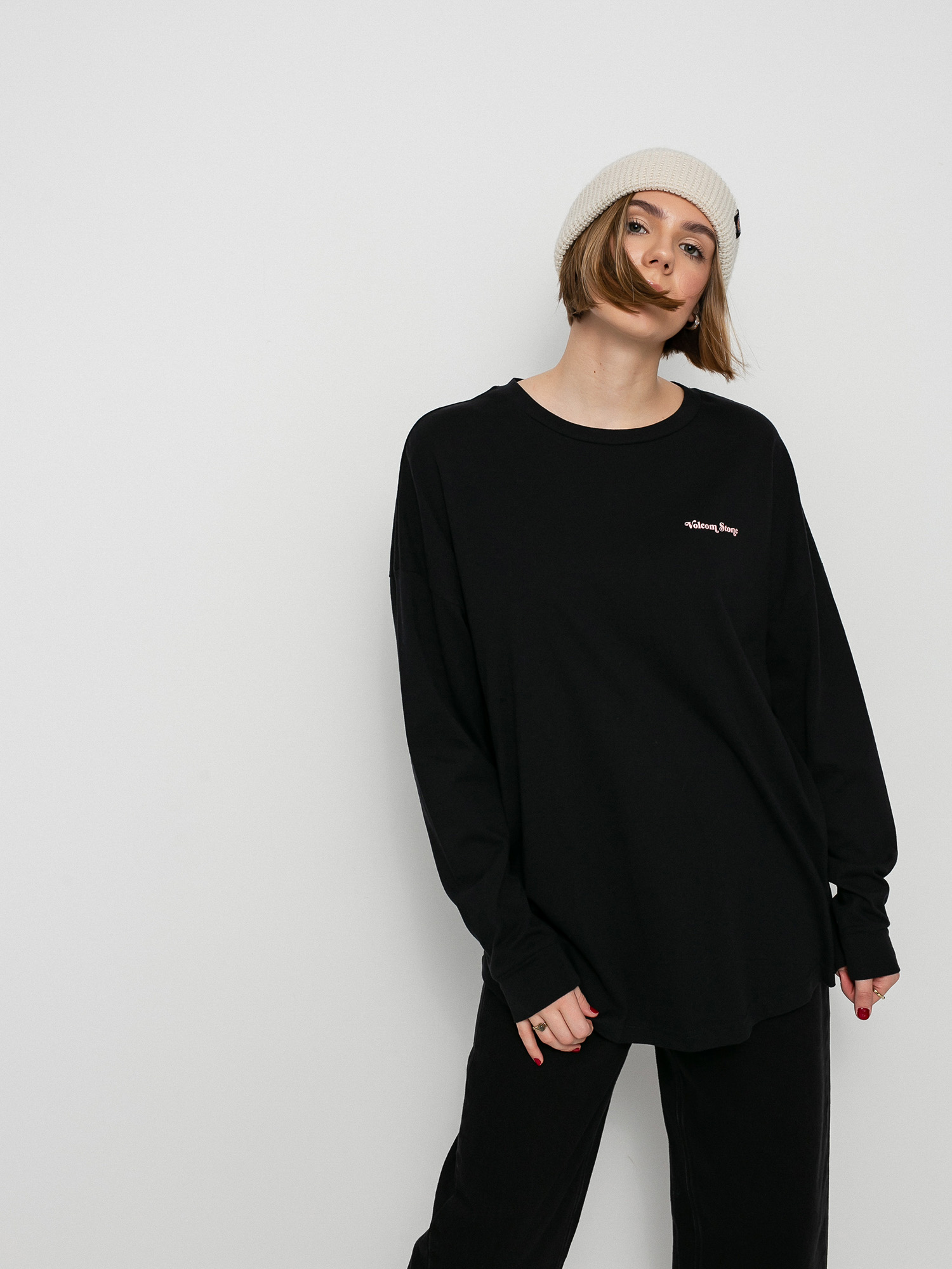 Longsleeve Volcom Iconic Stones Wmn (black)